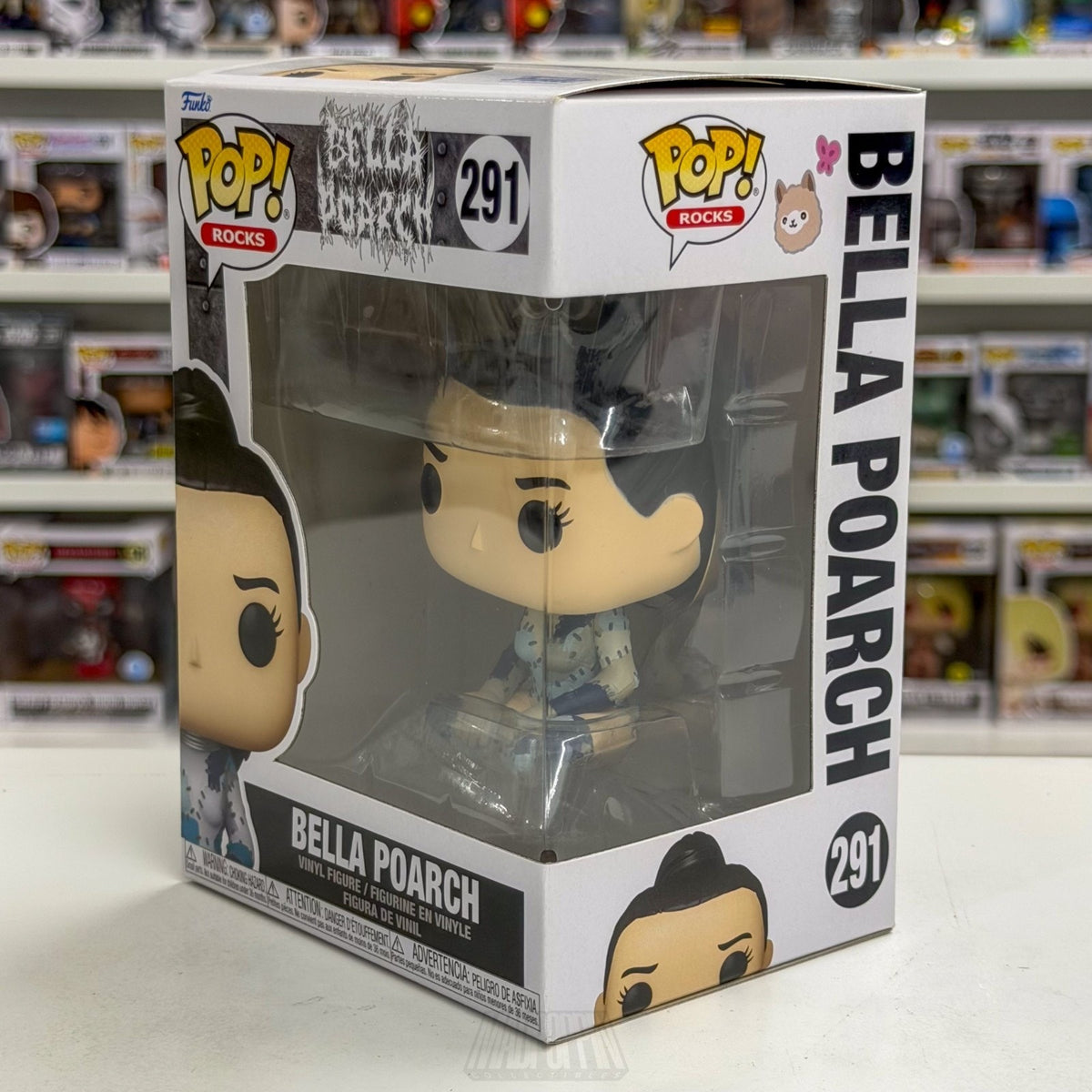 Funko Pop Rocks Bella Poarch Popapalooza 291 Filippino TikTok Toy Vinyl Figure