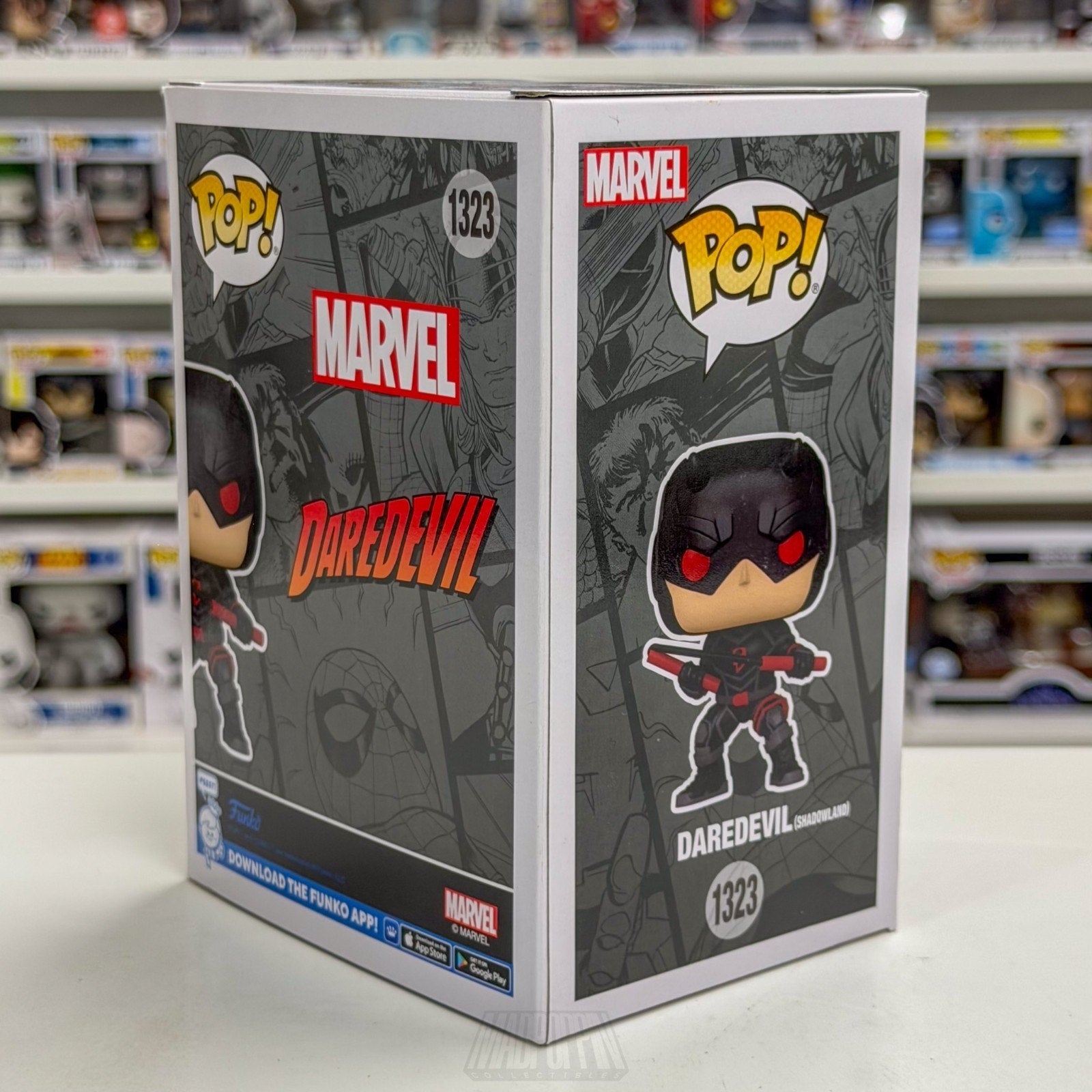 Funko Pop Marvel Daredevil Shadowland Entertainment Earth 1323 Toy Vinyl Figure