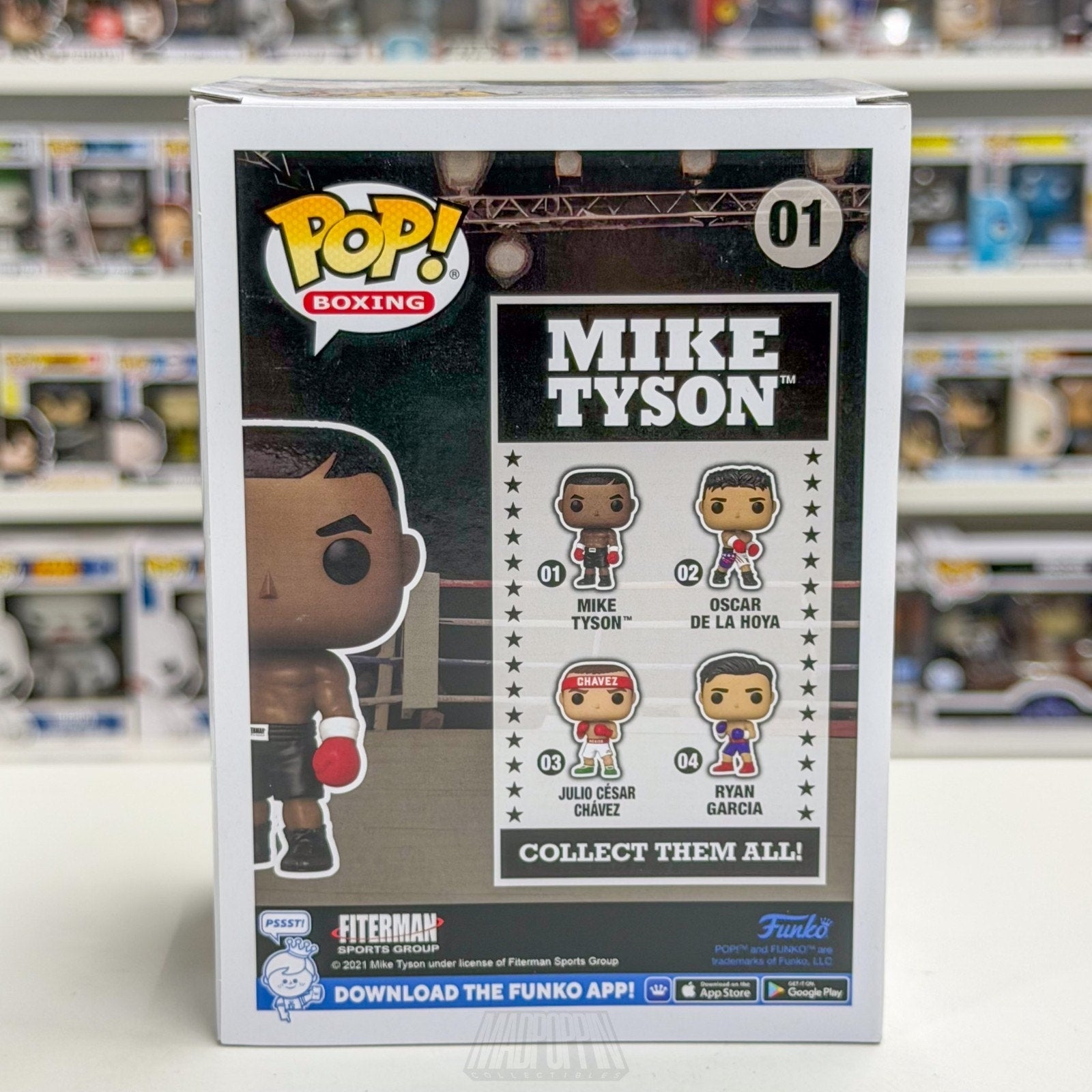 Funko Pop Boxing Iron Mike Tyson 01 Kid Dynamite Heavyweight Champ Vinyl Figure