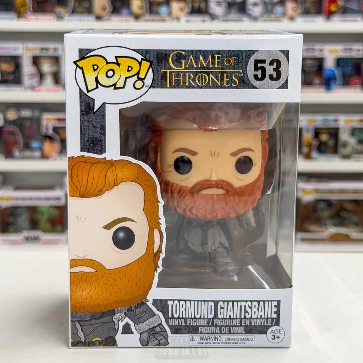 Funko Pop TV HBO Game of Thrones Tormund Giantsbane 53 Wildling Toy Vinyl Figure