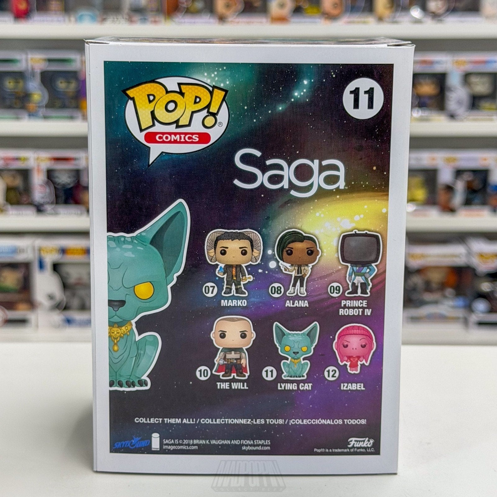 Funko Pop Comics Saga Lying Cat Bloody PX Exclusive 11 Fantasy Toy Vinyl Figure
