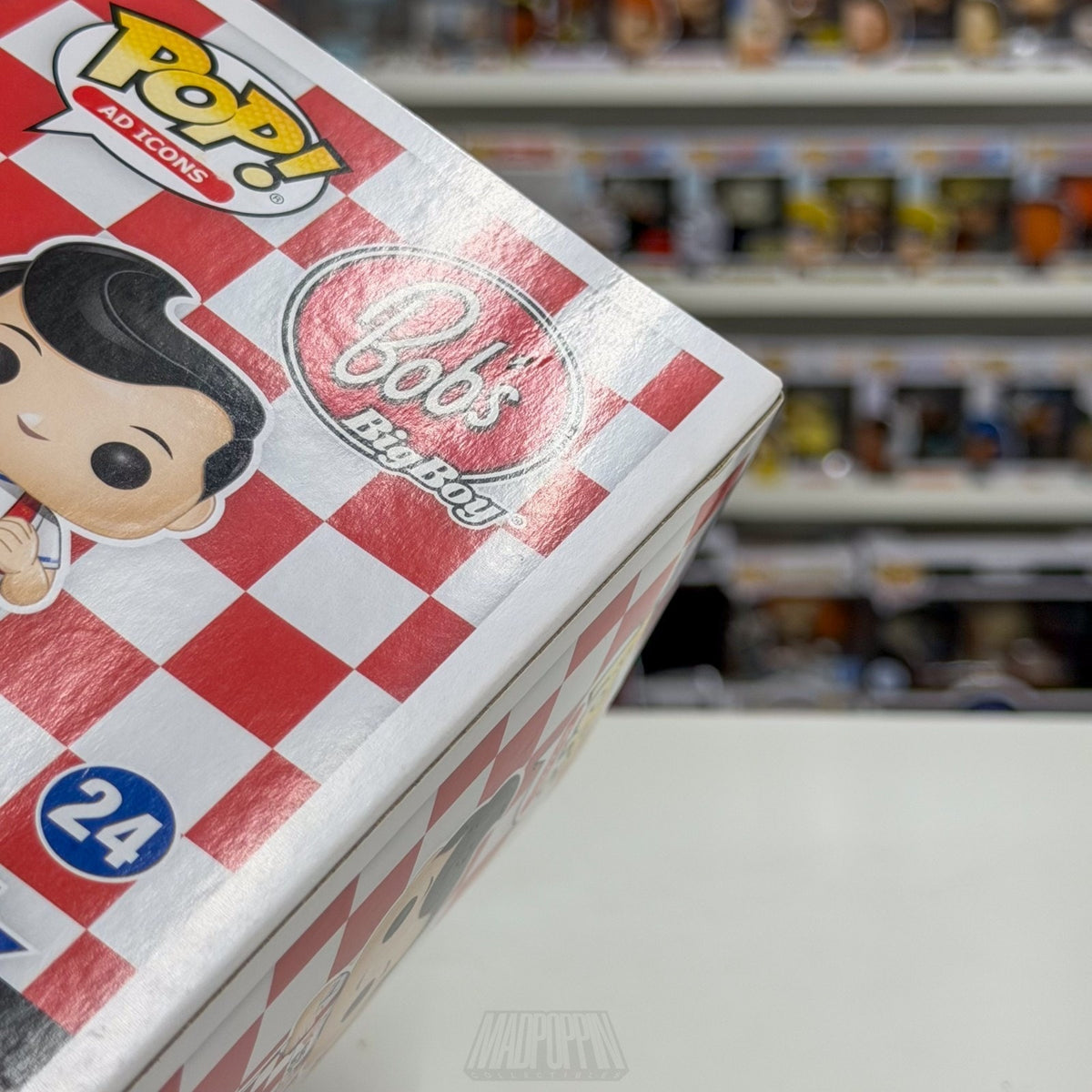 Funko Pop Ad Icons Bob's Big Boy 24 Burger Restaurant Vaulted Rare Vinyl Figure