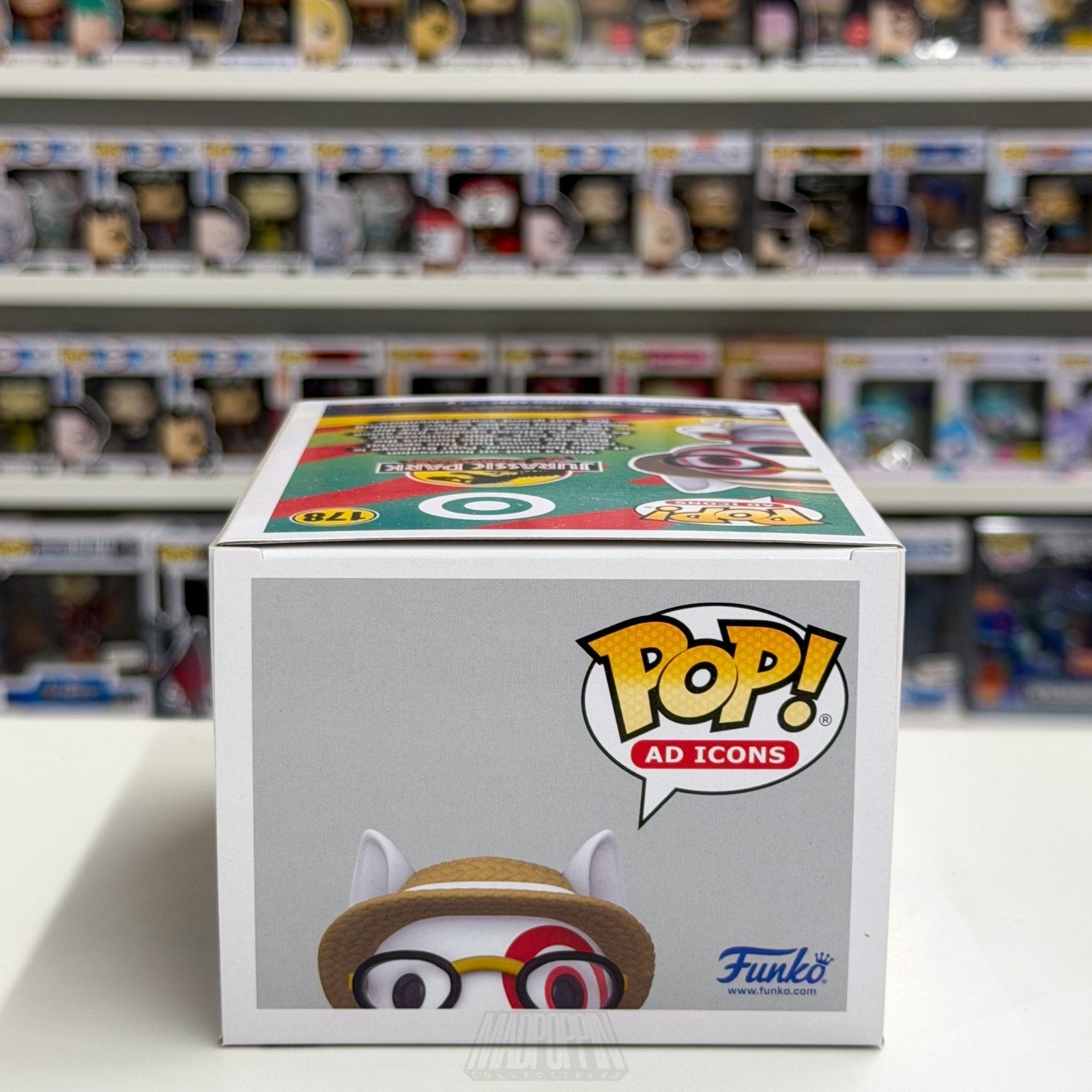 Funko Pop Ad Icons Bullseye John Hammond Target 178 Jurassic Park Vinyl Figure