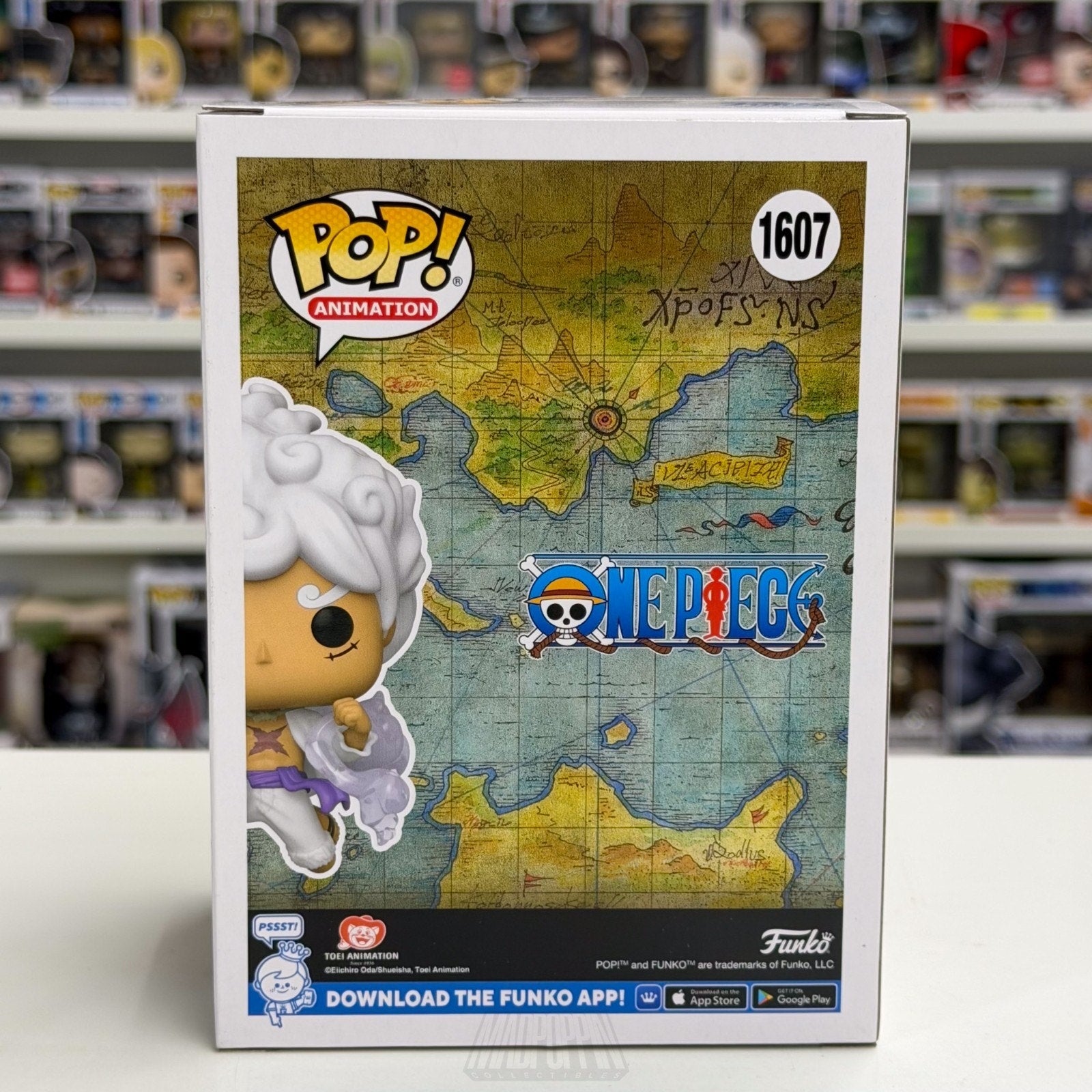 Funko Pop Anime One Piece Luffy Gear Five 1607 Japanese Manga Toy Vinyl Figure