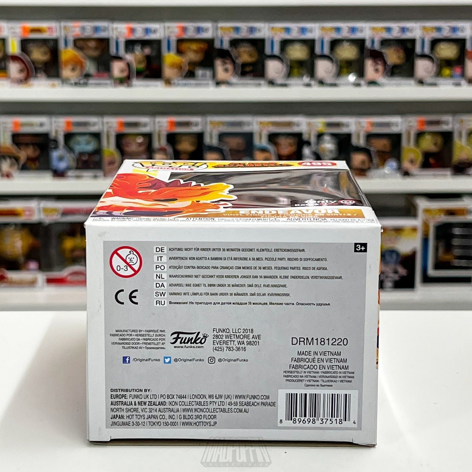 Funko Pop Anime My Hero Academia Endeavor GameStop Exclusive 495 Vinyl Figure