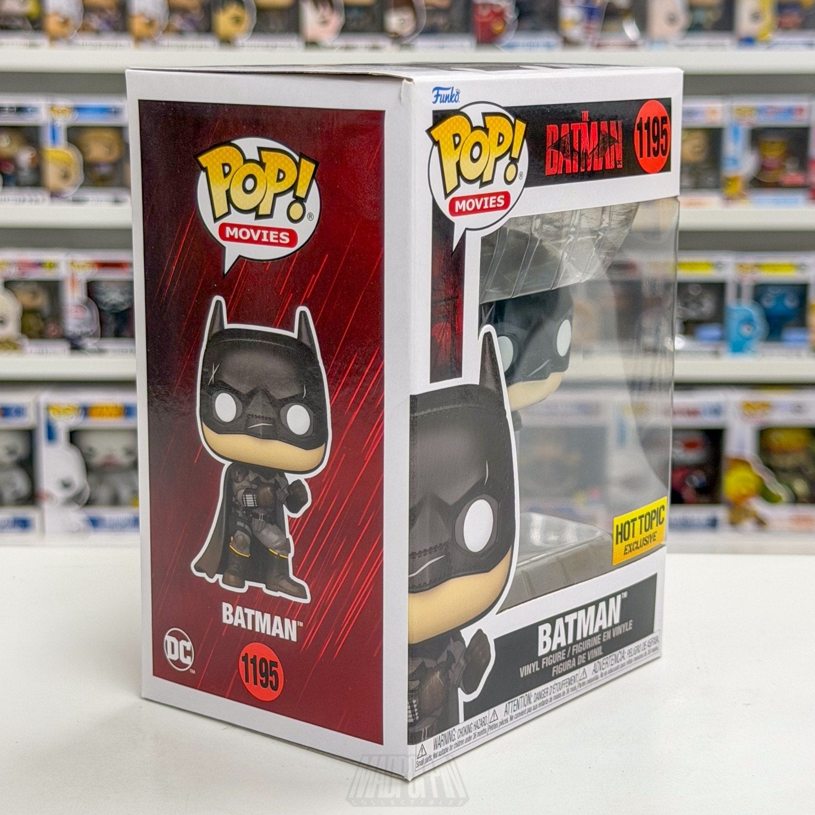 Funko Pop DC Movies Batman Battle Damage Hot Topic 1195 Detective Vinyl Figure