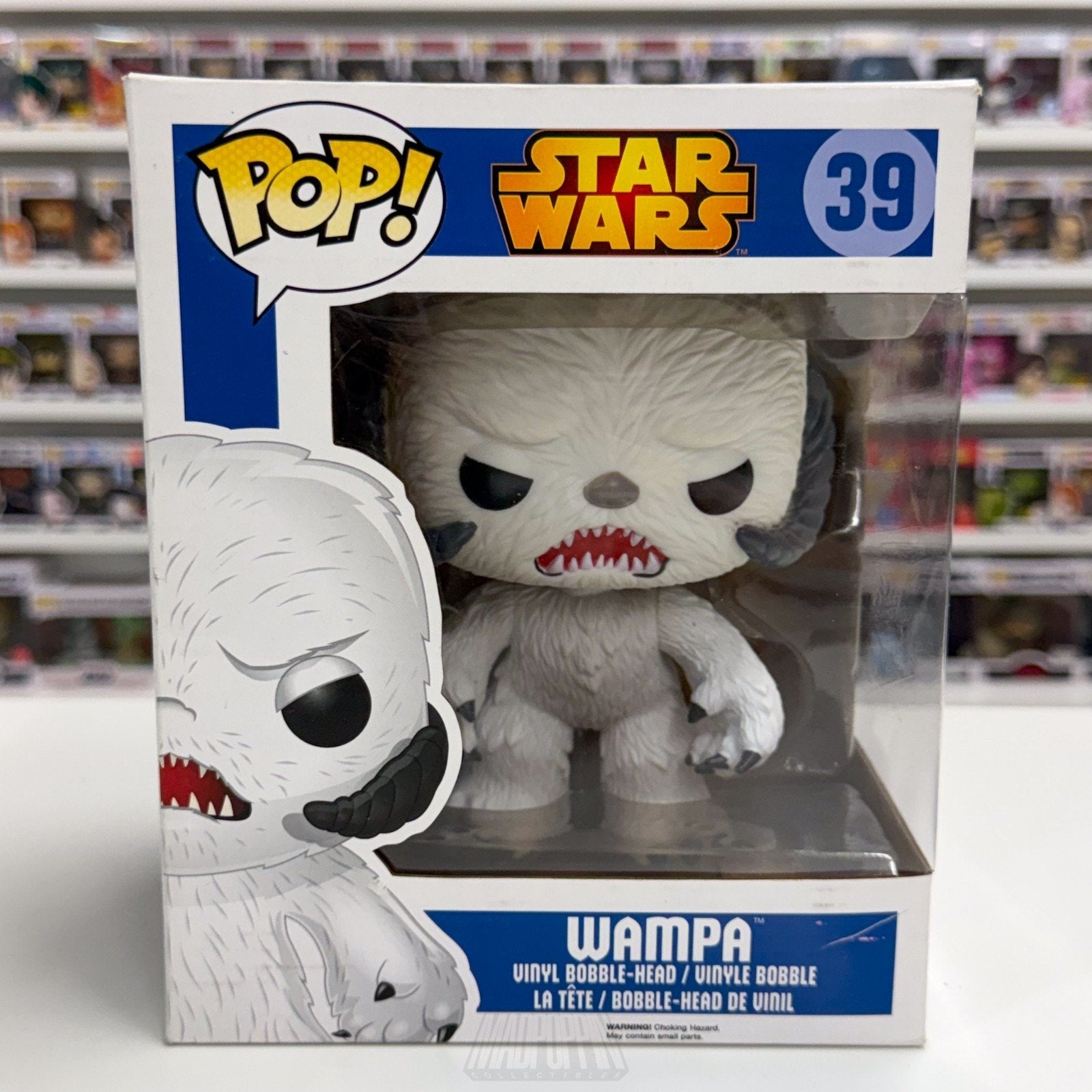 Funko Pop Star Wars Wampa 39 Empire Strikes Back Ice Monster Toy Vinyl 6" Figure