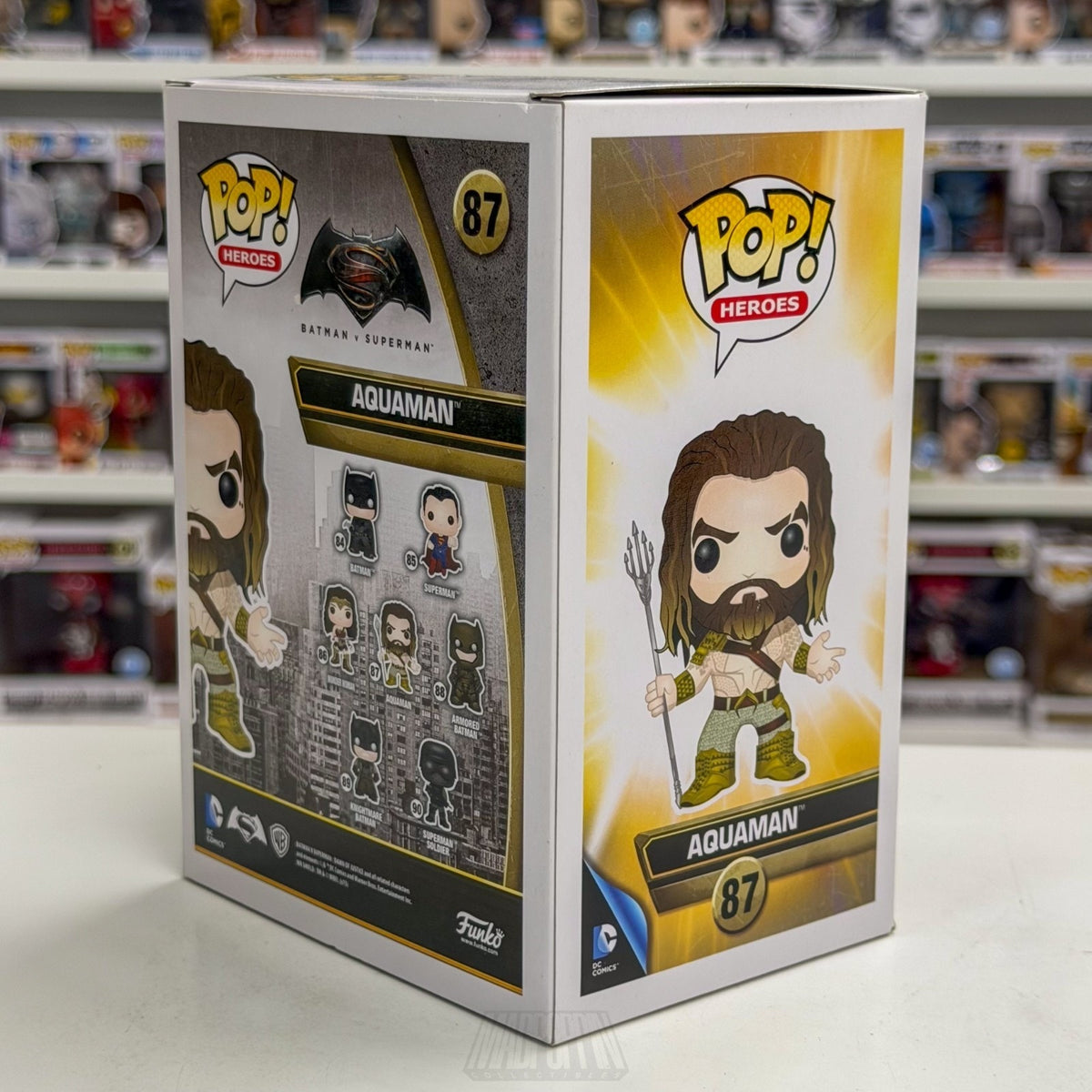 Funko Pop DC Heroes Batman v Superman Dawn of Justice Aquaman 87 Vinyl Figure