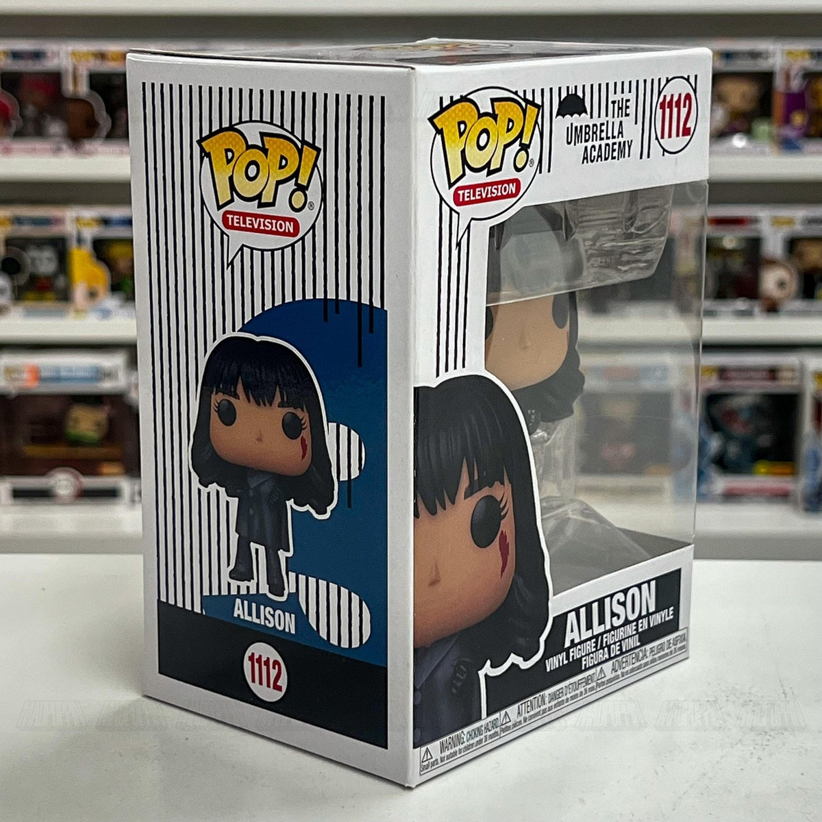 Funko Pop Television Umbrella Academy Allison 1112 Netflix Vinyl Figure NIB