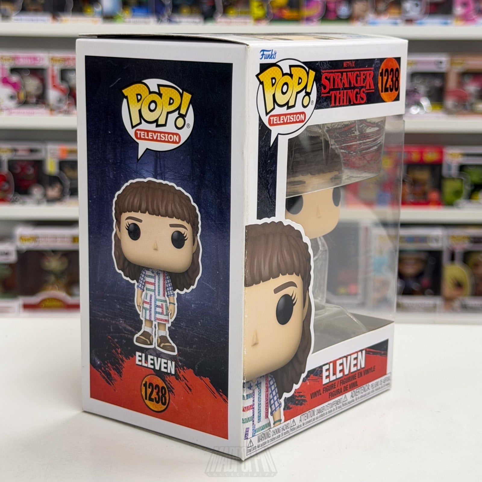Funko Pop TV Stranger Things Eleven Roller Rink 1238 Season 4 Toy Vinyl Figure