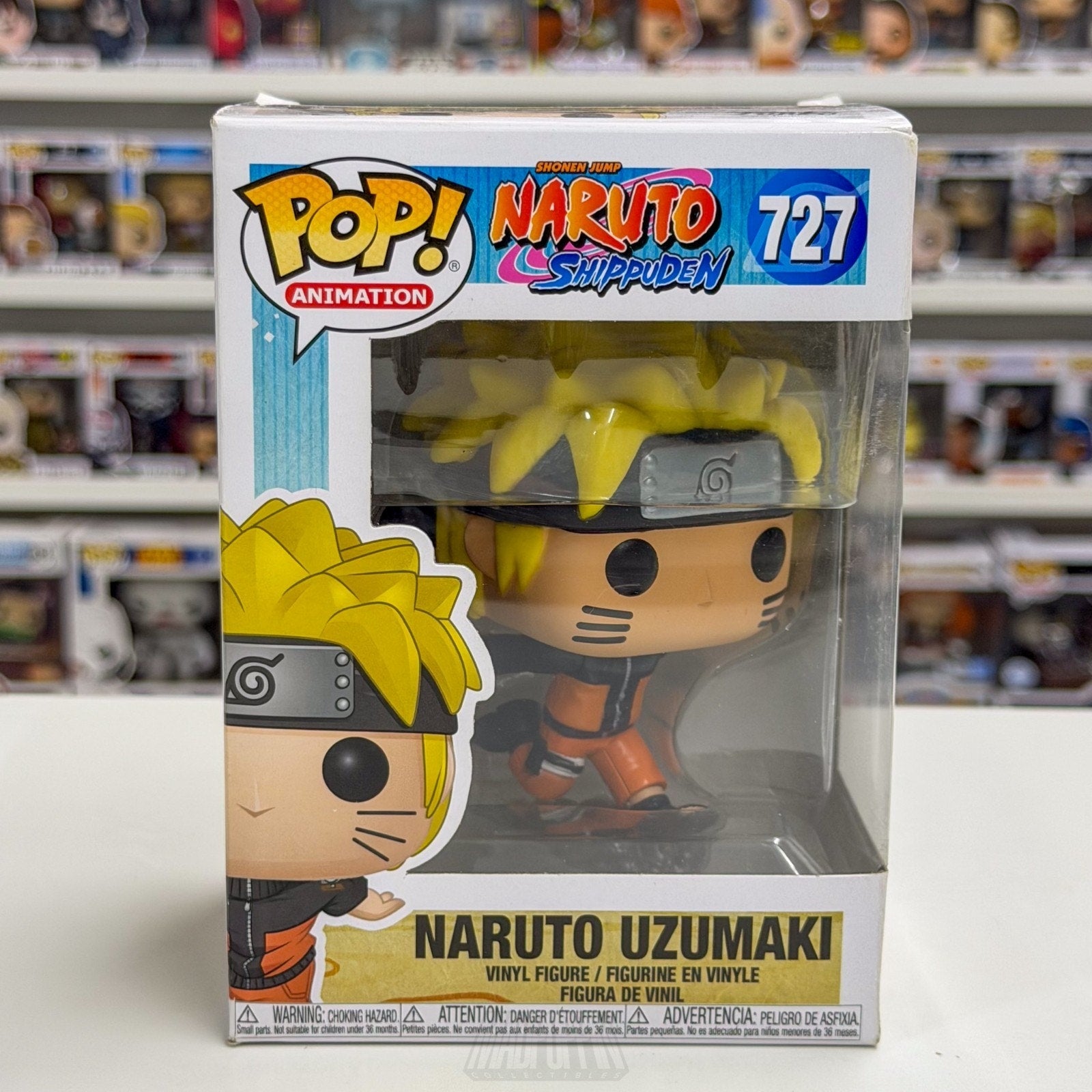 Funko Pop Anime Shippuden Naruto Uzumaki Running 727 Japanese Manga Vinyl Figure