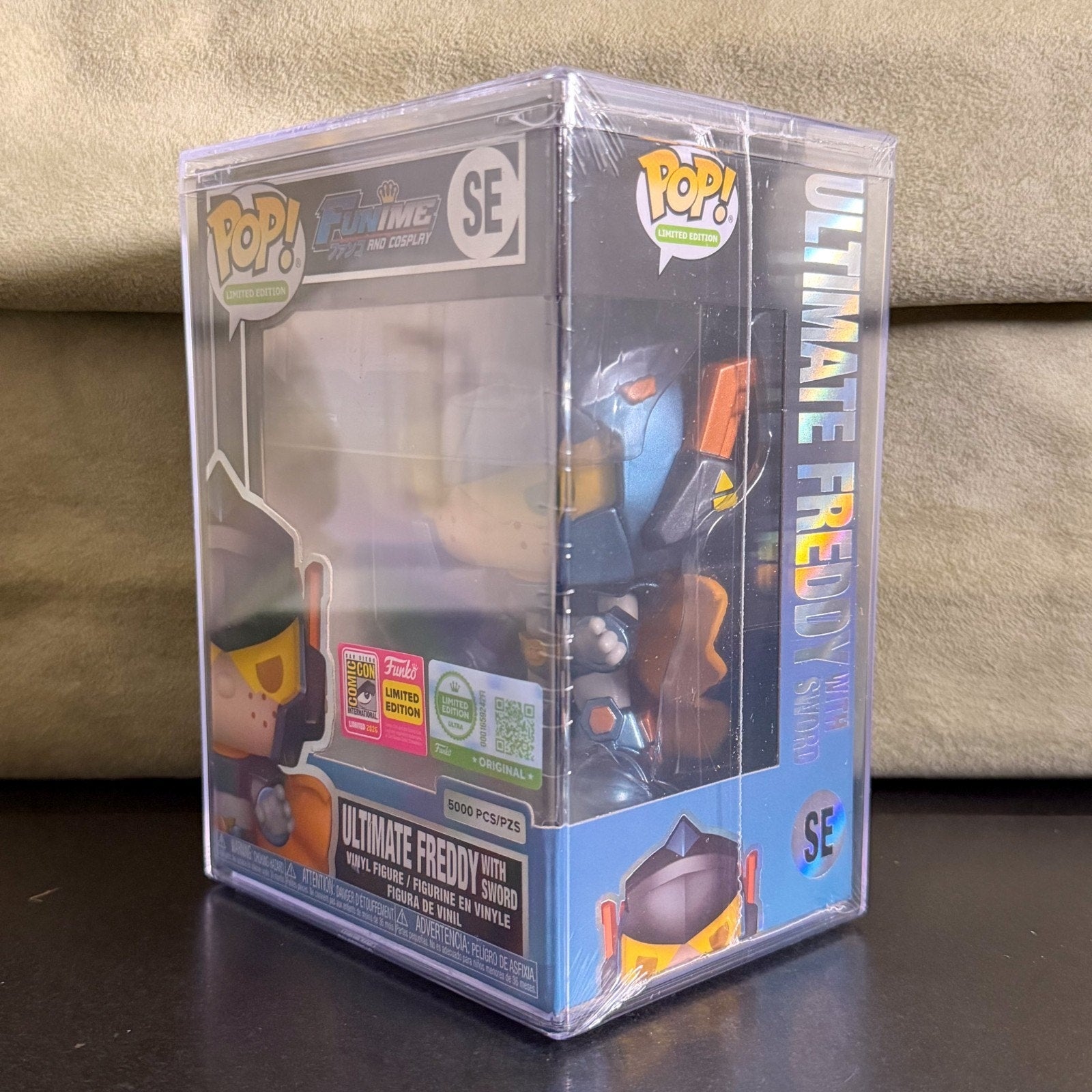 Funko Pop Funime & Cosplay Ultimate Freddy w/Sword SE 5000 PCS SDCC 2026 ULTRA