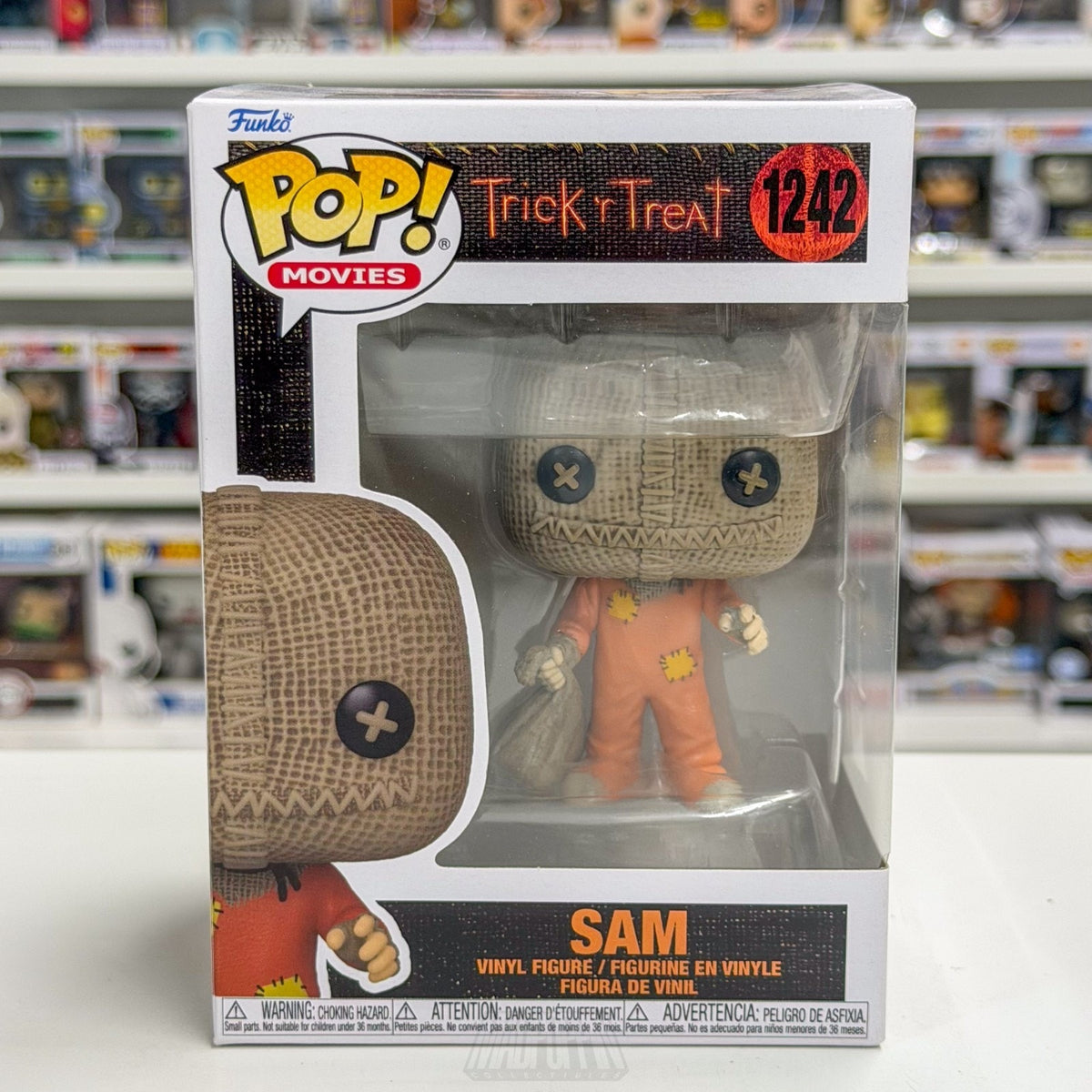 Funko Pop Movies Trick r Treat Sam 1242 Halloween Comedy Horror Toy Vinyl Figure