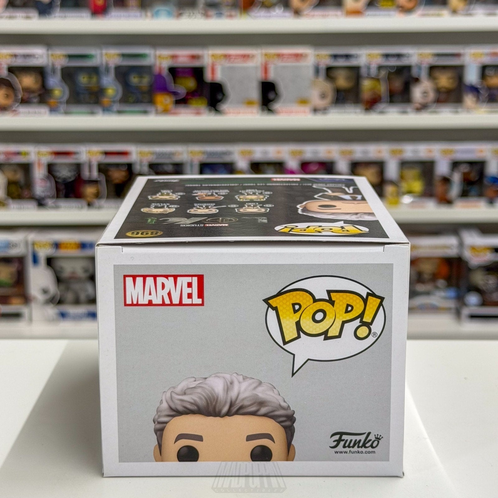 Funko Pop Marvel Studios Loki Mobius 896 MCU TVA Multiverse Toy Vinyl Figure