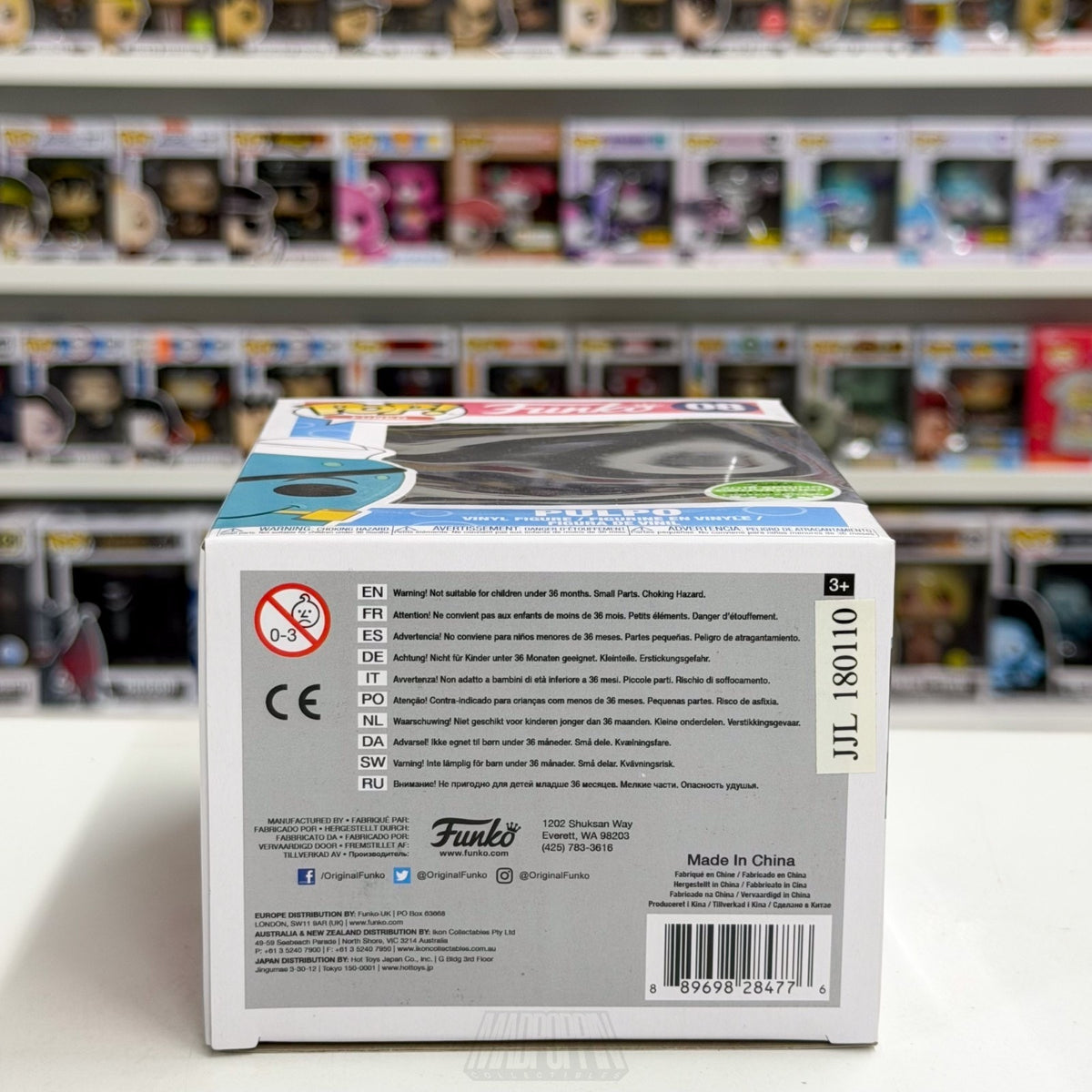 Funko Pop Spastik Fantastik Plastik Pulpo ECCC 2500 PCS 08 Squid Vinyl Figure