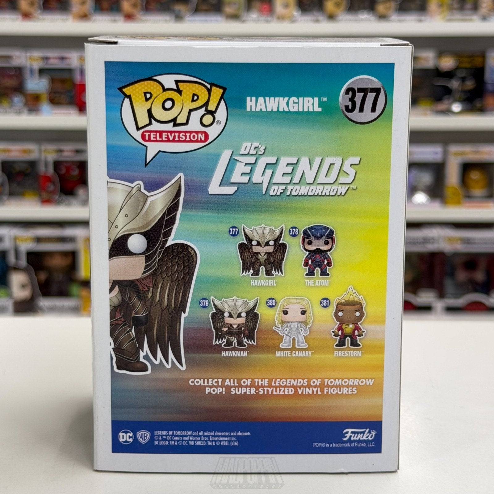 Funko Pop TV DC Legends of Tomorrow Hawkgirl NYCC 377 Egyptian Priestess Figure