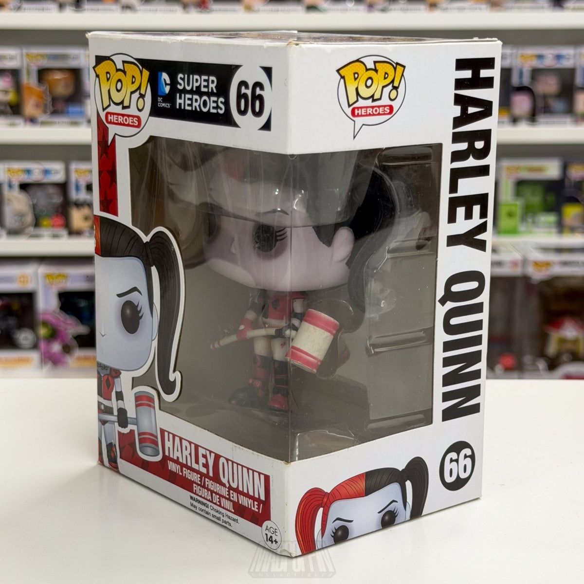 Funko Pop DC Super Heroes Harley Quinn New 52 Roller Derby 66 Toy Vinyl Figure
