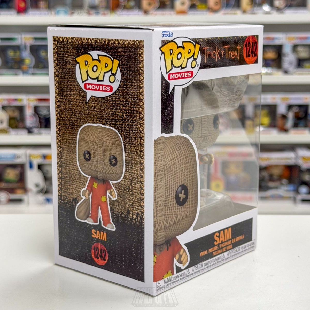 Funko Pop Movies Trick r Treat Sam 1242 Halloween Comedy Horror Toy Vinyl Figure