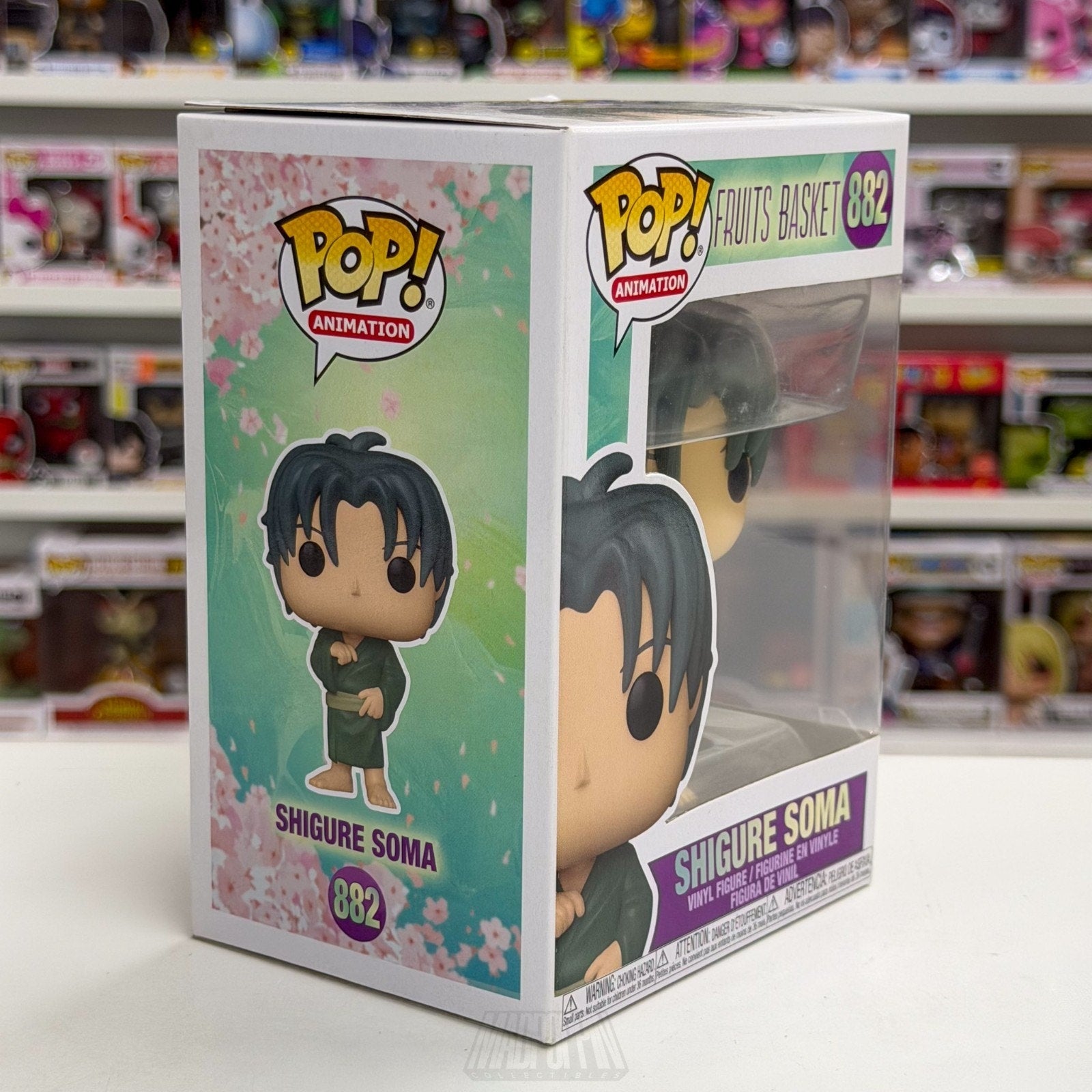 Funko Pop Anime Fruits Basket Shigure Soma 882 Supernatural Manga Vinyl Figure