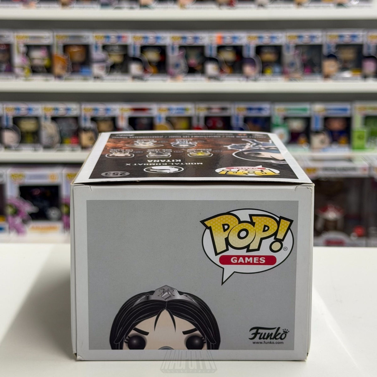 Funko Pop Games Mortal Kombat X Princess Kitana 253 Fighting Toy Vinyl Figure