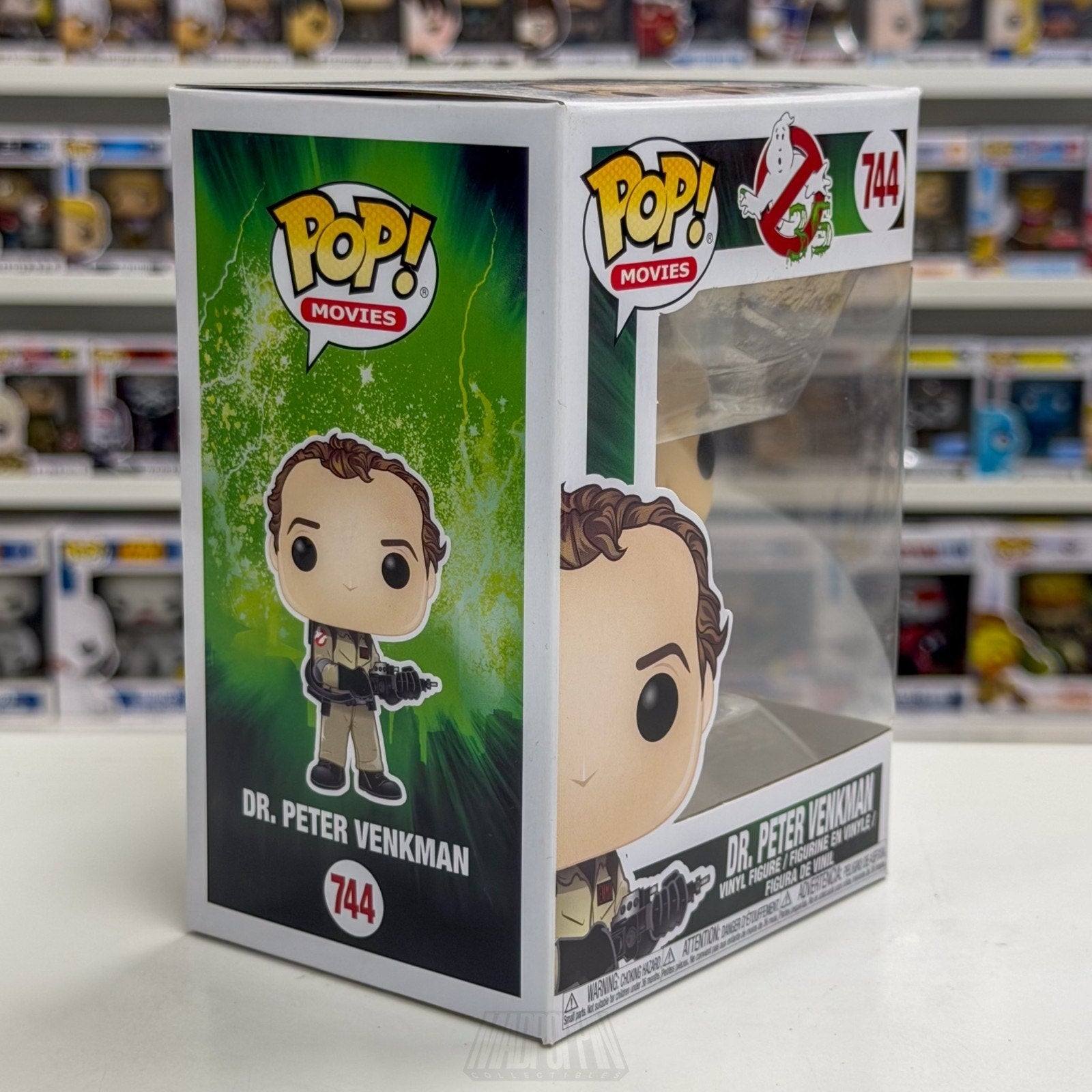 Funko Pop Movies Ghostbusters Dr Peter Venkman 744 Supernatural Toy Vinyl Figure