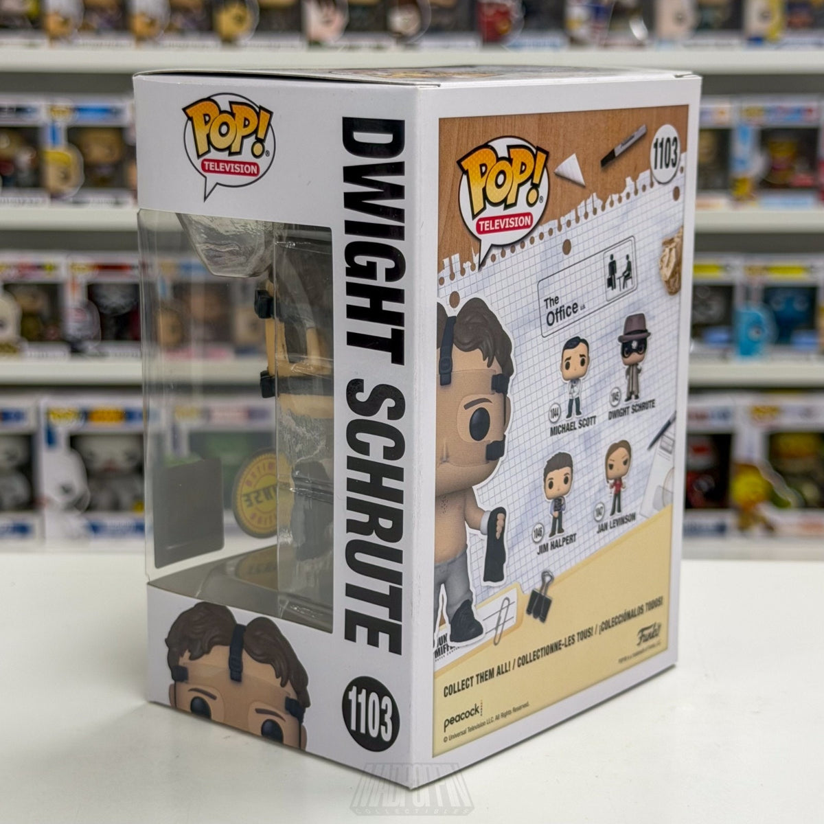 Funko Pop TV The Office Dwight Schrute Chalice Collectibles Chase 1103 Figure