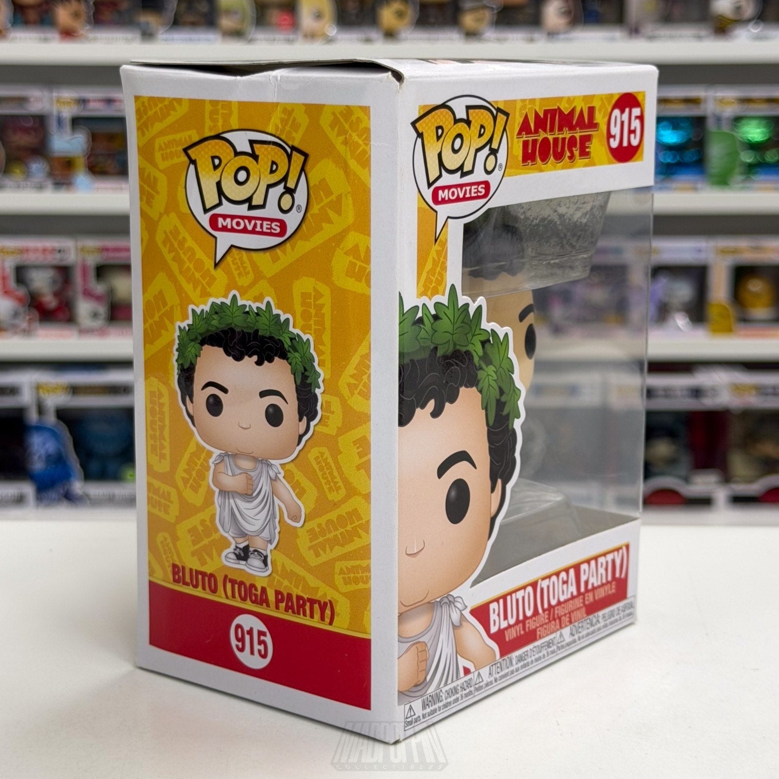 Funko Pop Movies Animal House John Bluto Blutarsky Toga Party 915 Vinyl Figure