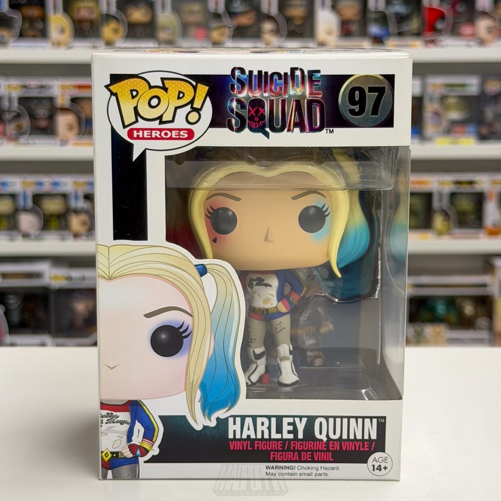 Funko Pop DC Heroes Suicide Squad Harley Quinn 97 Joker Batman Toy Vinyl Figure