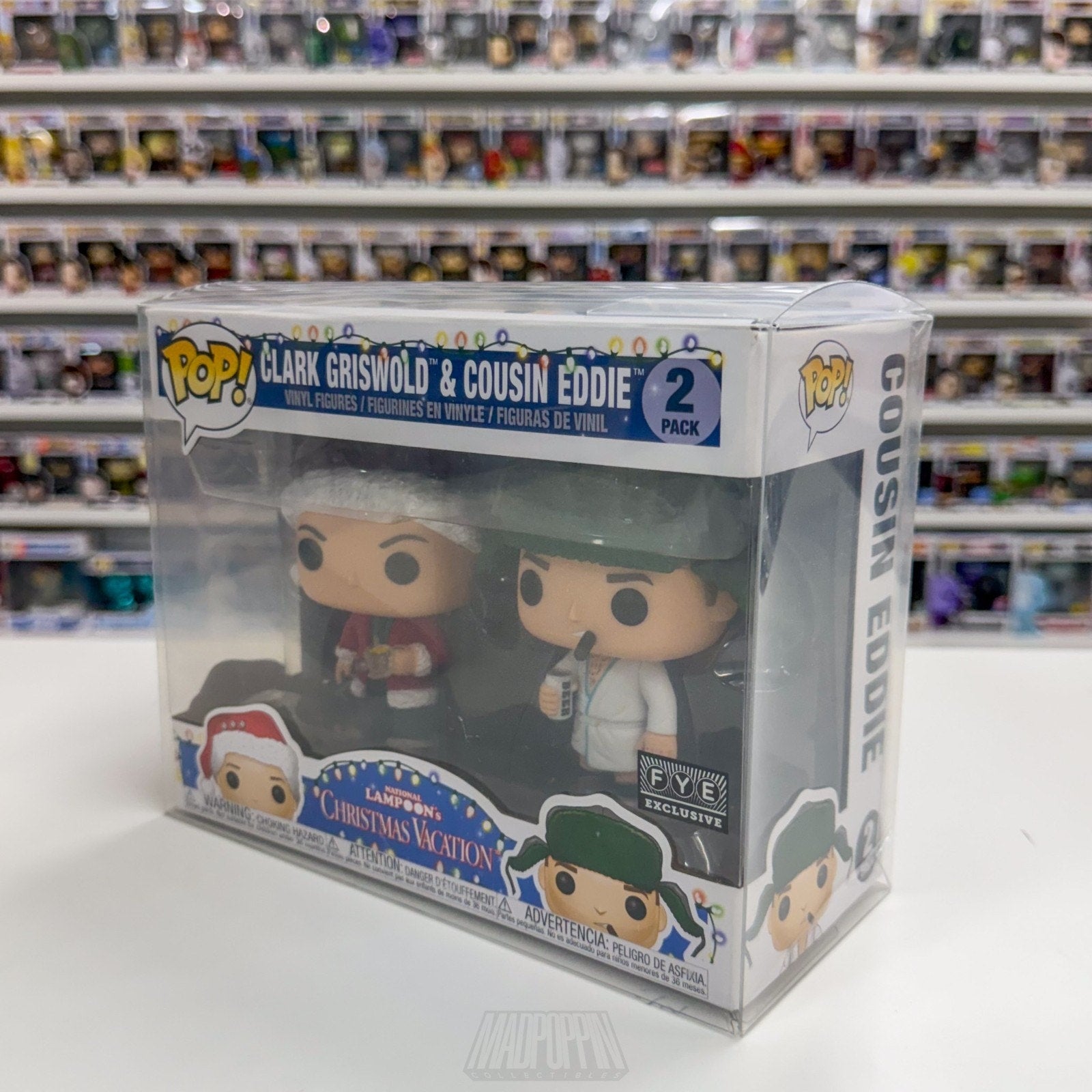 Funko Pop National Lampoons Christmas Vacation Clark Griswold Cousin & Eddie FYE