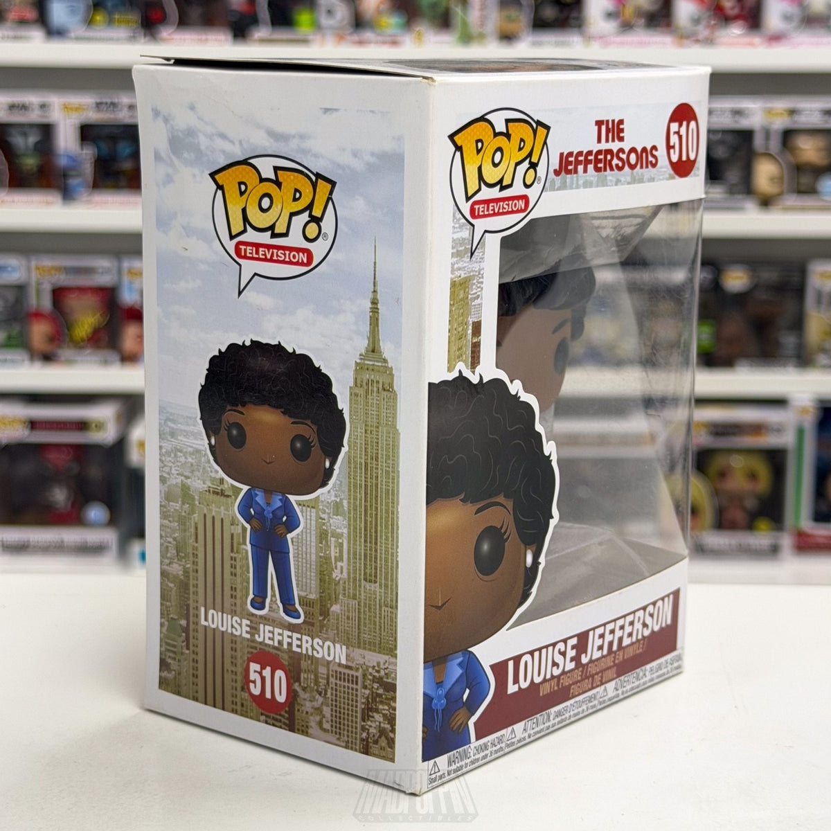 Funko Pop TV The Jeffersons Louise 510 CBS Comedy Sitcom New York Vinyl Figure