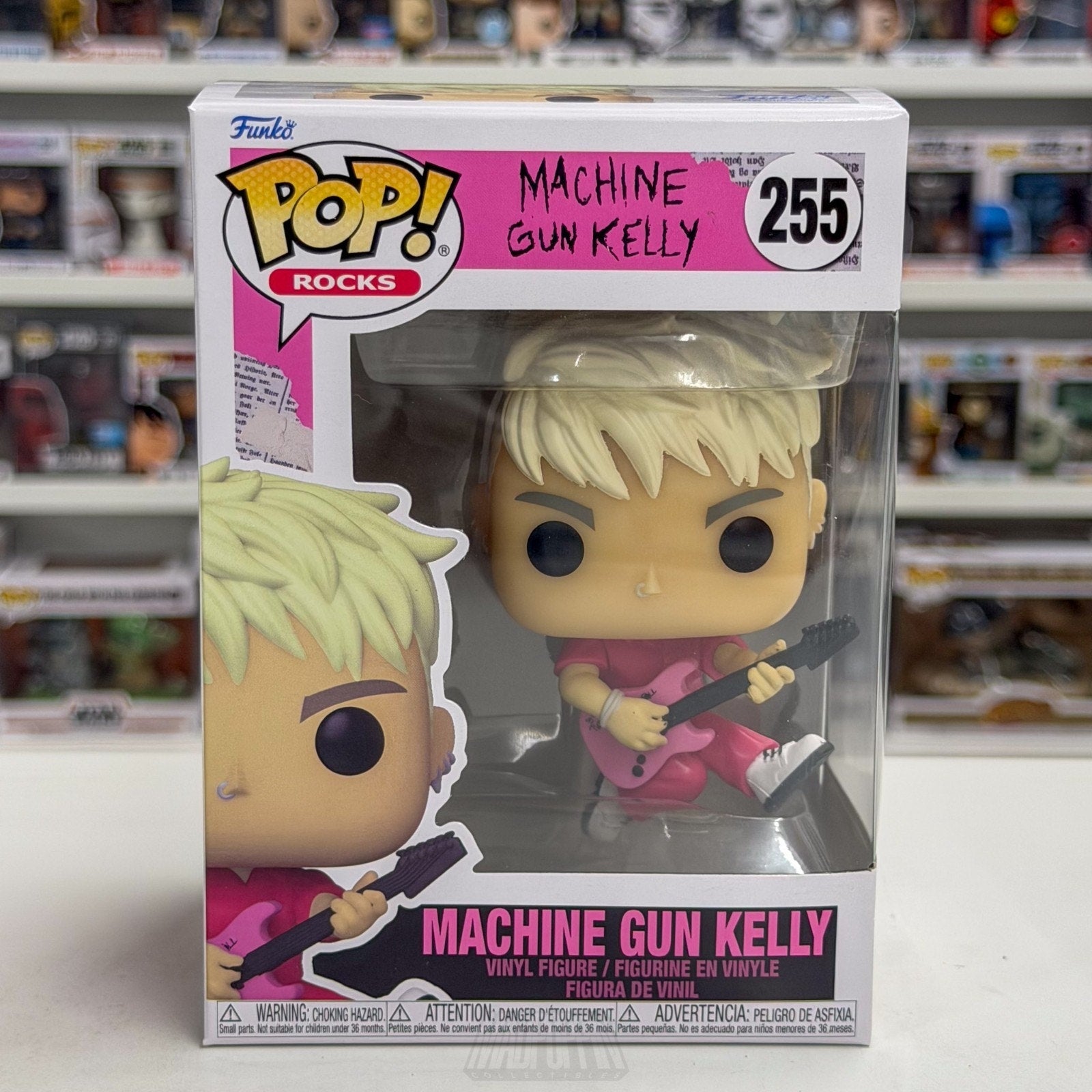 Funko Pop Rocks Machine Gun Kelly MGK 255 Rap Hip Hop Punk Music Vinyl Figure