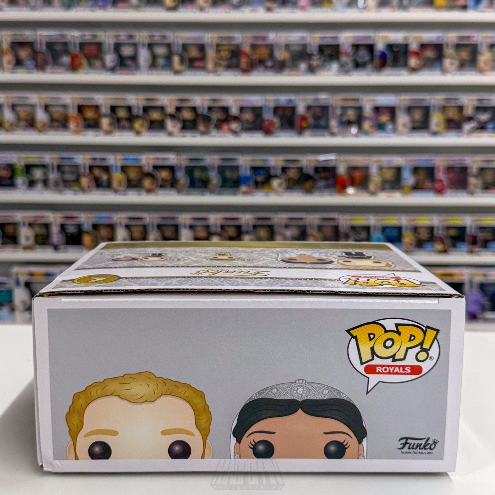 Funko Pop Royals Duke Duchess of Sussex Prince Harry Meghan Markle 2 Pack Figure