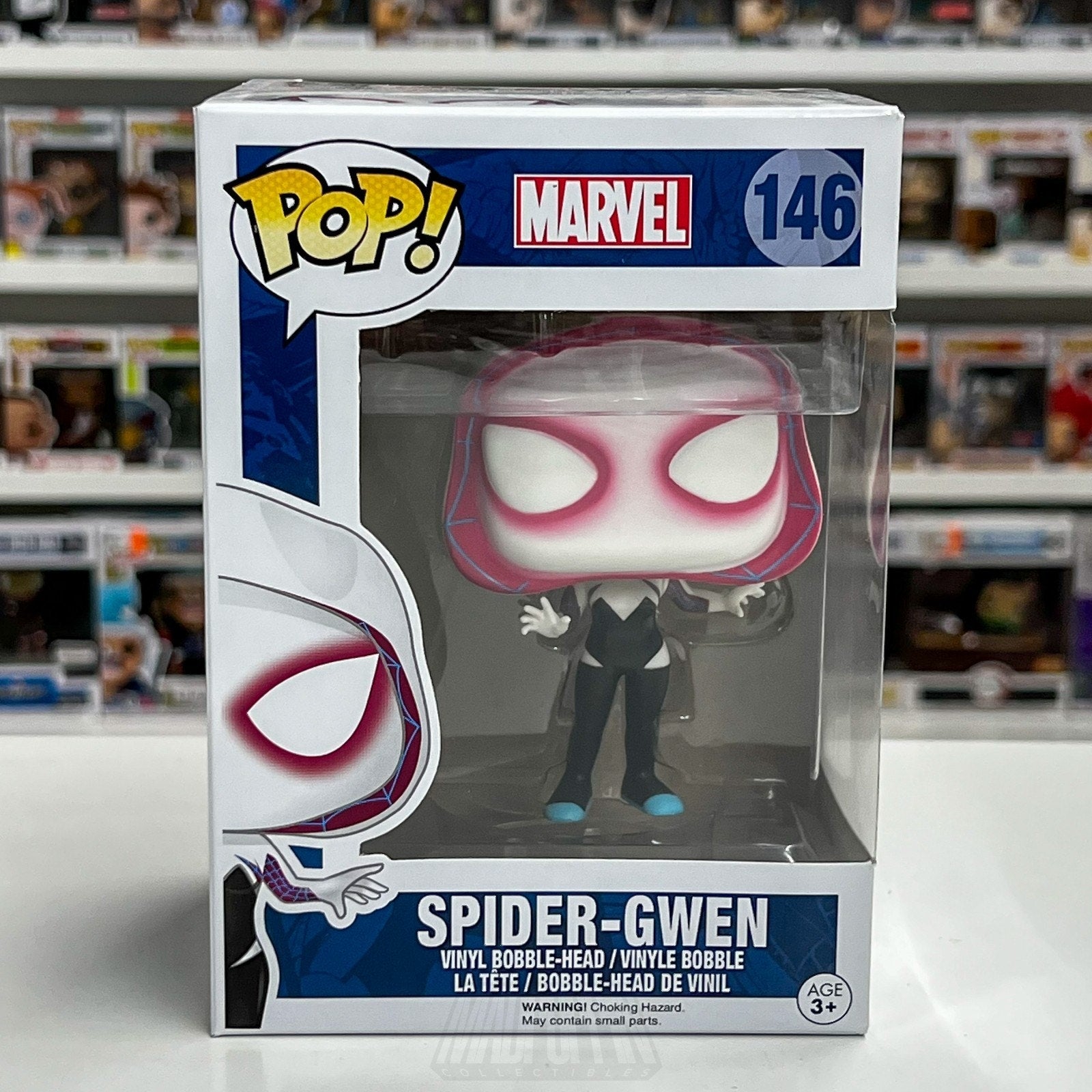 Funko Pop Marvel Spider Gwen Stacy 146 Superhero Vaulted Toy MCU Vinyl Figure