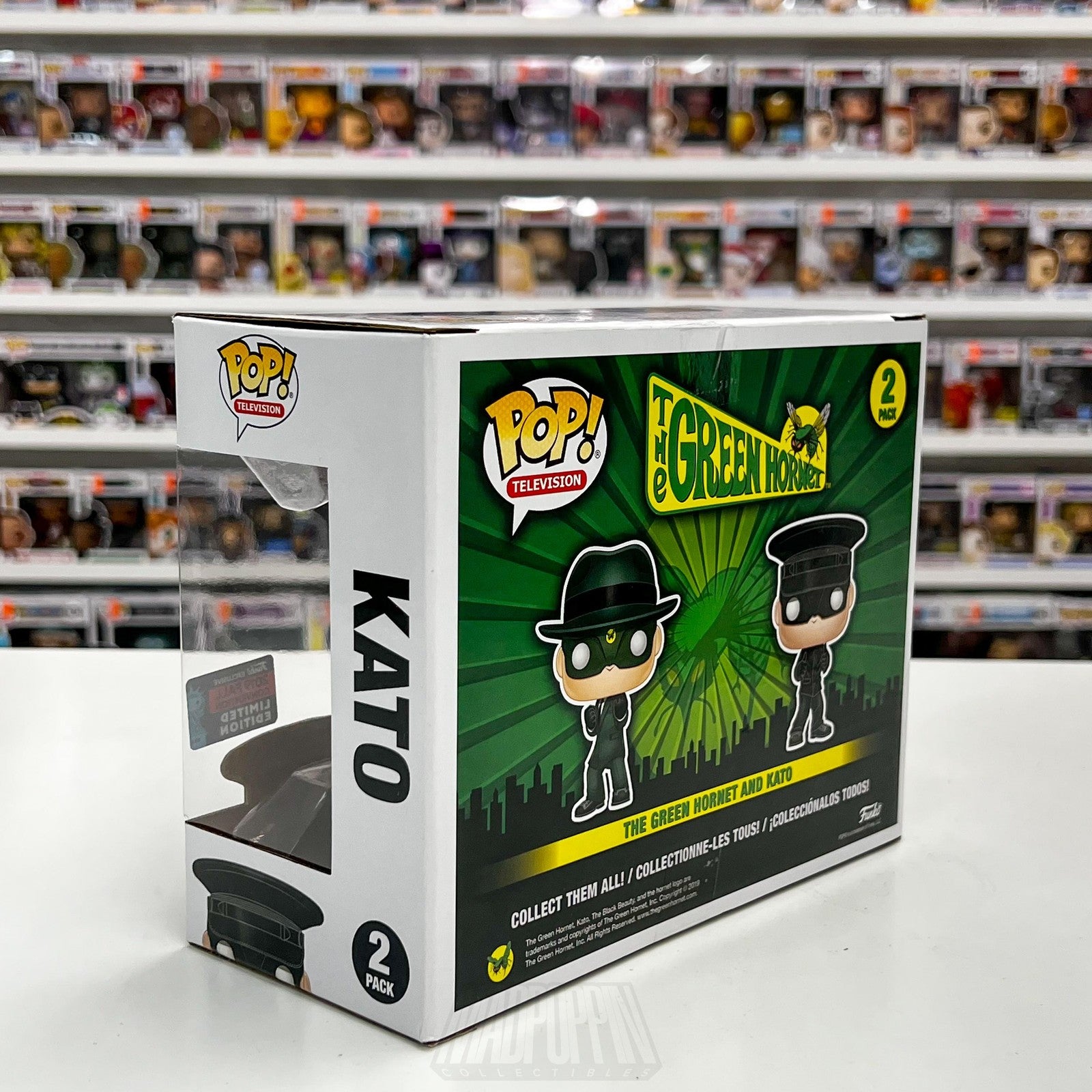 Funko Pop Television Green Hornet and Kato 2 Pack 2019 Fall Convention Limited2