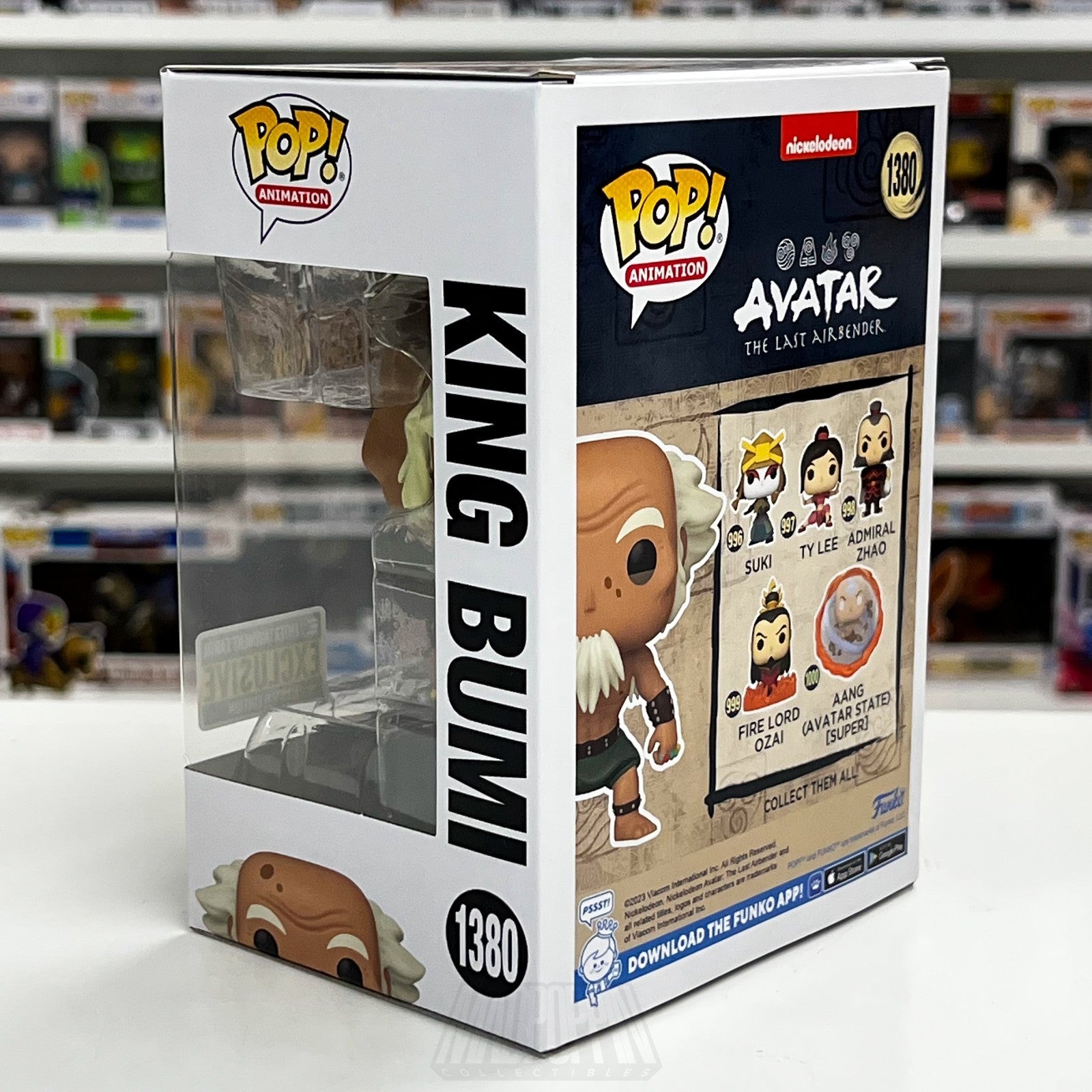 Funko Pop Anime Avatar Last Airbender King Bumi Entertainment Earth 1380 Figure2