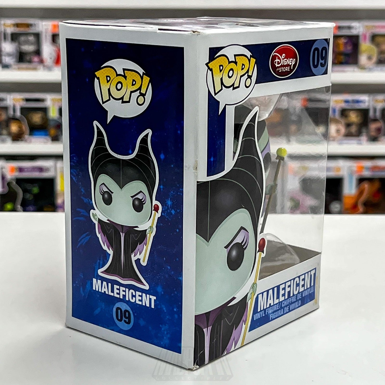 Funko Pop Disney Store Logo Maleficent 09 Villains Series 1 Vinyl Figure Boxed5