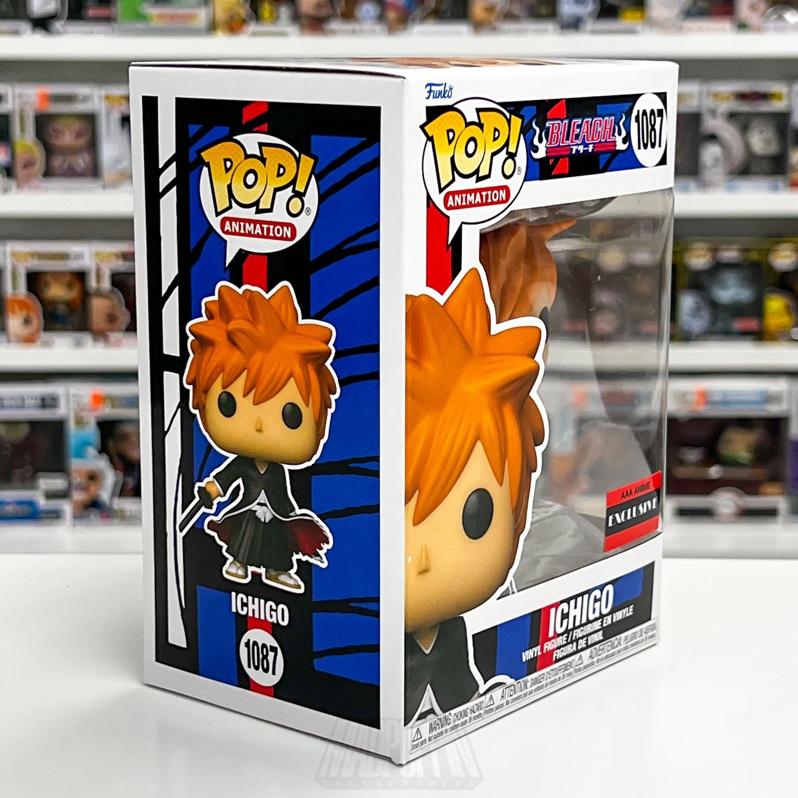 Funko Pop Anime Bleach Ichigo Kurosaki Bankai AAA Exclusive 1087 Vinyl Figure5