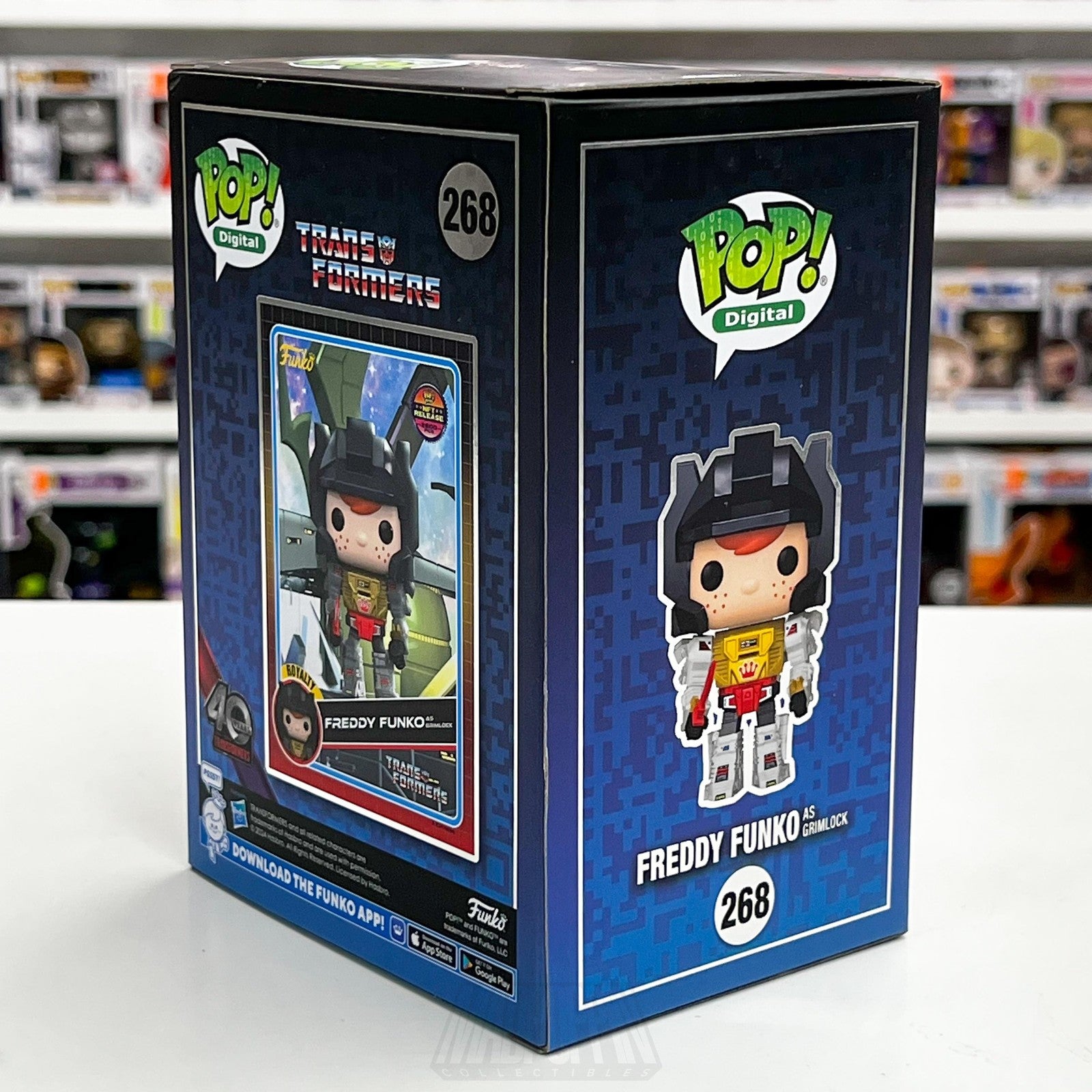 Funko Pop Digital Release Transformers Freddy as Grimlock 68 Dinobot 2600 PCS4