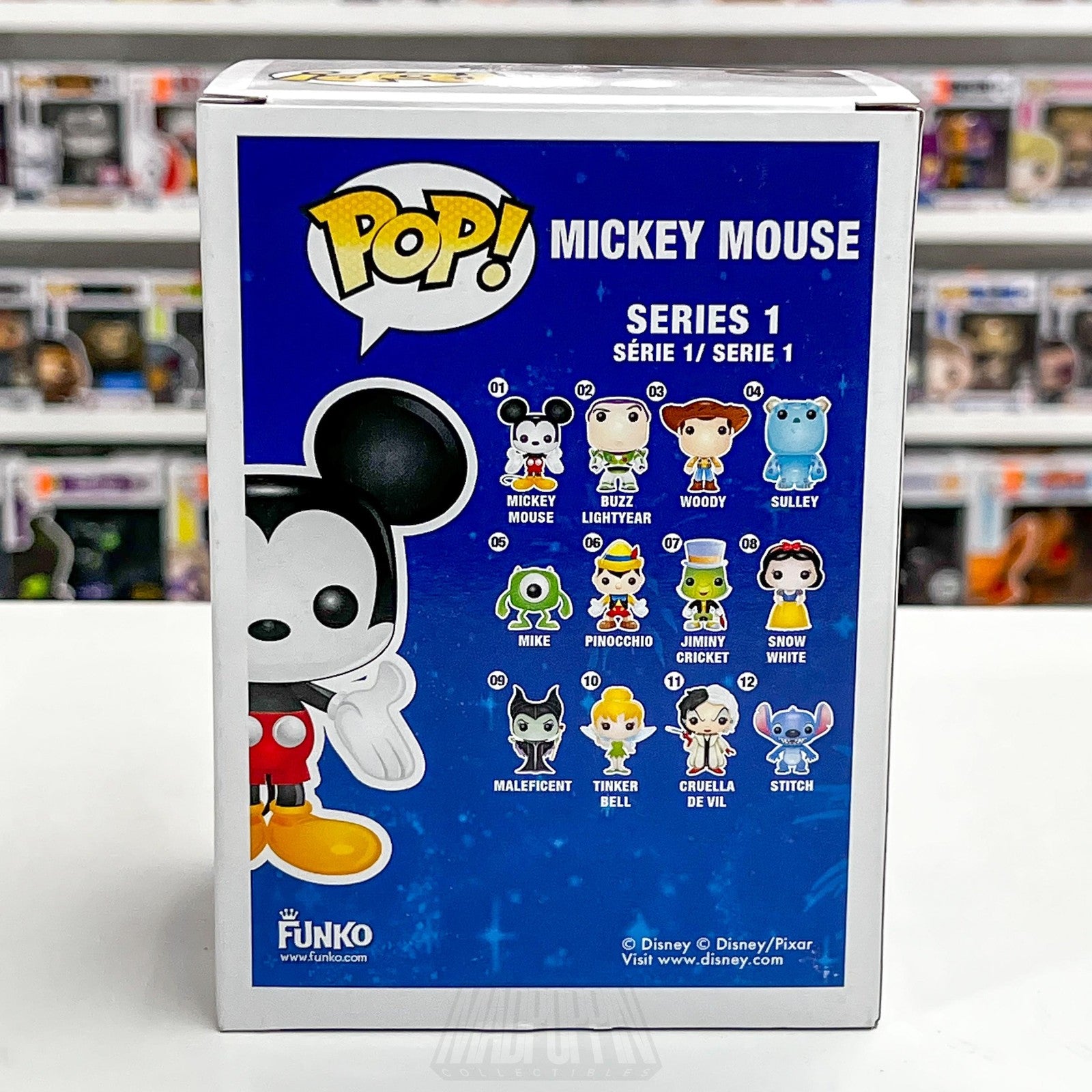 Funko Pop Disney Mickey Mouse 01 Series 1 Vinyl Figure Collectible Toy Walt 20143