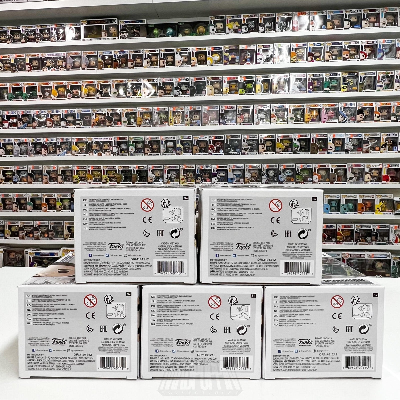 Funko Pop Rocks Backstreet Boys Complete Set 5 Nick Brian Kevin AJ Howie Music