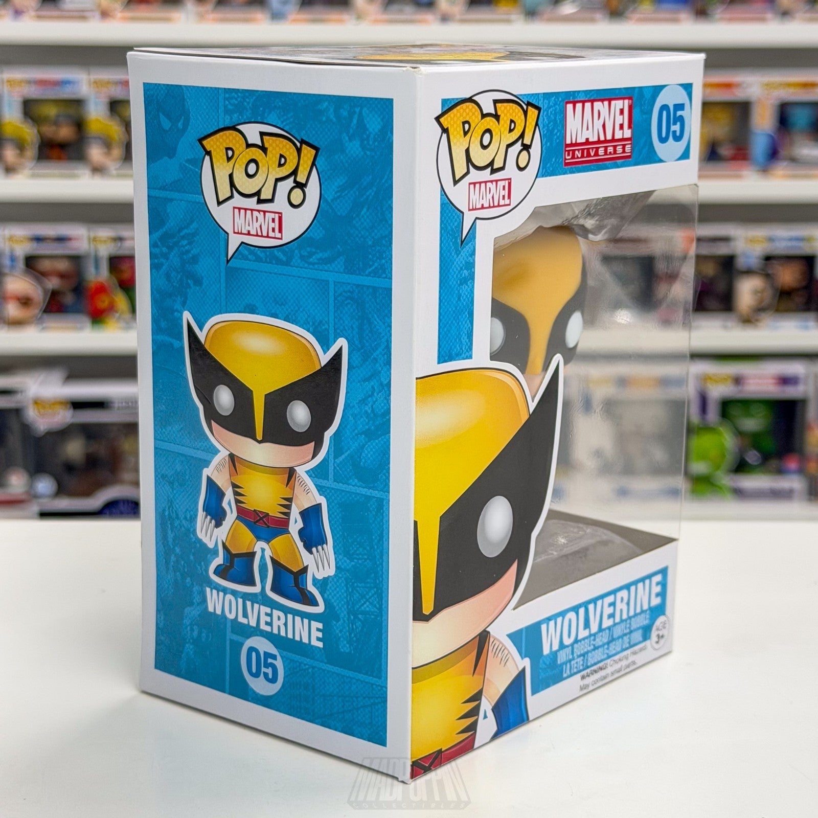 Funko Pop Marvel Universe Wolverine Brown Suit 05 X-Men Mutant Toy Vinyl Figure5
