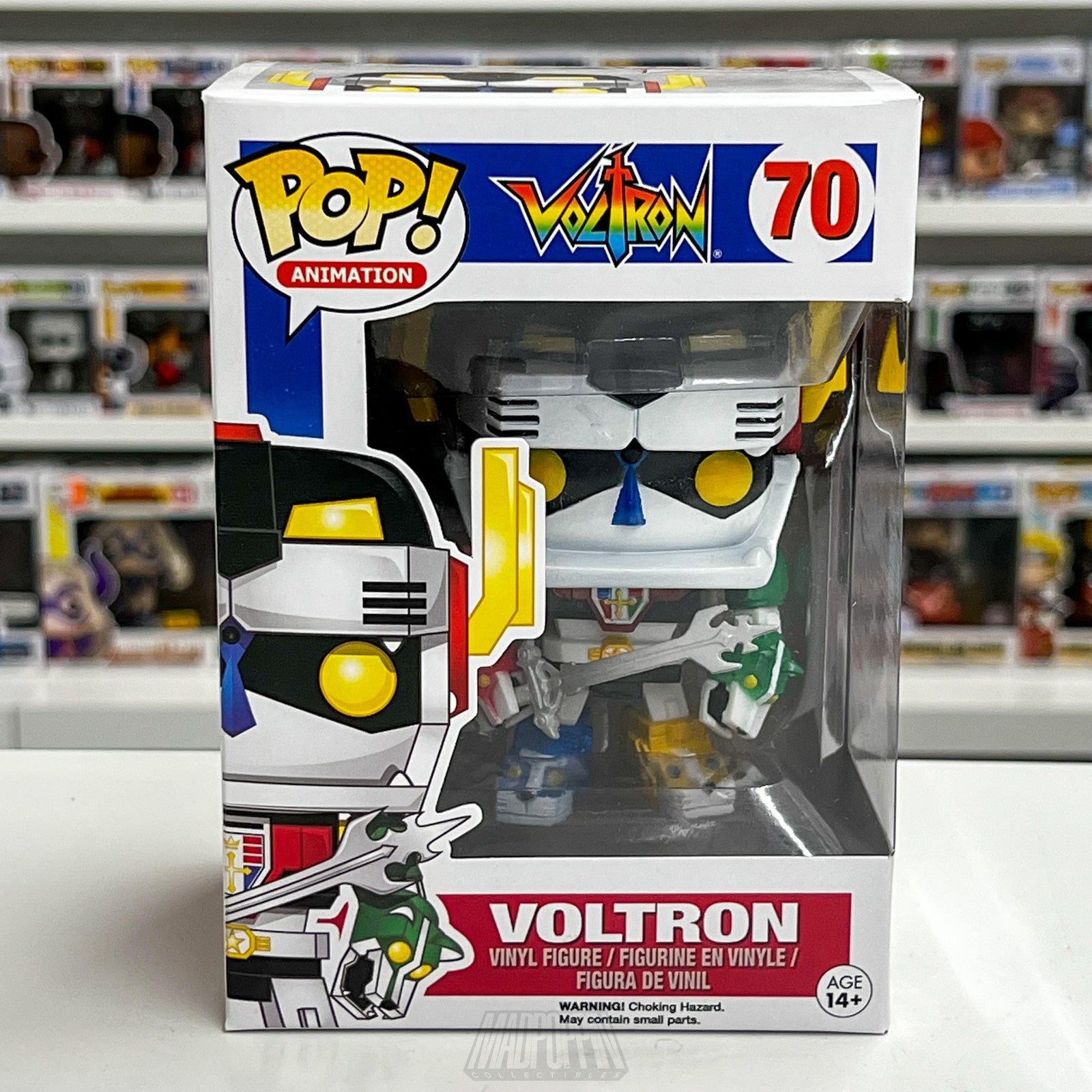 Funko Pop Animation Voltron 70 Vinyl Figure Defender Of The Universe Mint Boxed