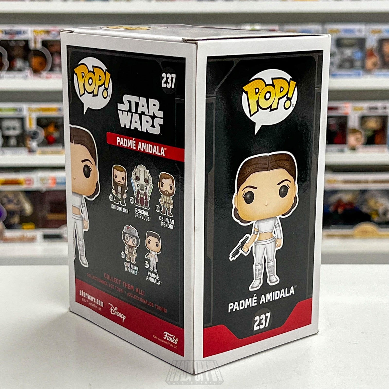 Funko Pop Star Wars Padmé Amidala Geonosis 237 Spring Convention 2018 Figure