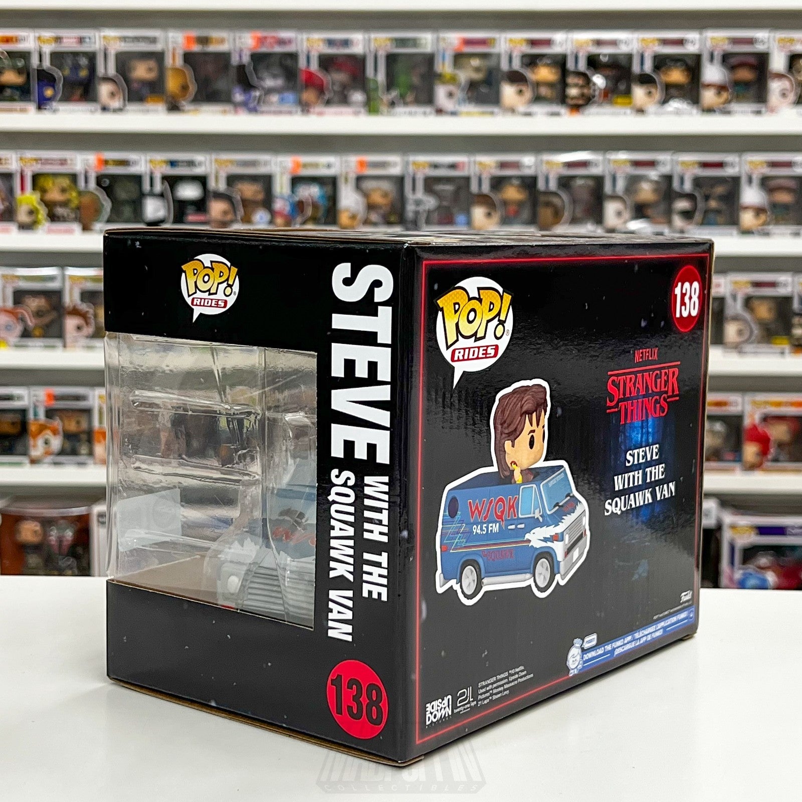 Funko Pop Rides Television Stranger Things Steve Squawk Van Target 138 Toy Vinyl2