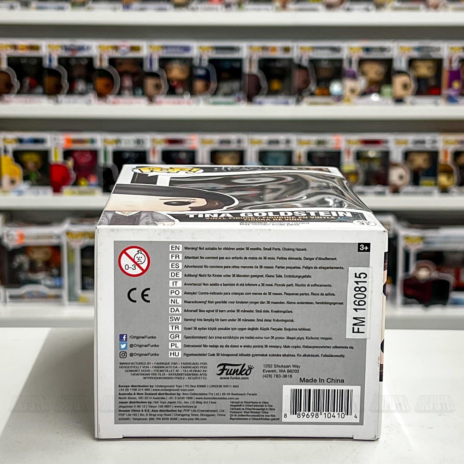 Funko Pop Tina Goldstein 04 Fantastic Beasts Vinyl Figure New Harry Potter NIB