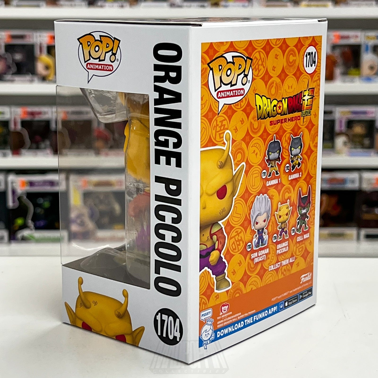 Funko Pop Anime Dragon Ball Super Hero Orange Piccolo 1704 Manga Vinyl Figure2