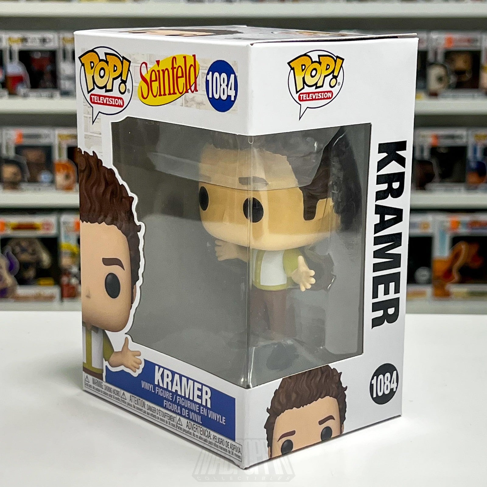Funko Pop Television Seinfeld Cosmo Kramer 1084 Vinyl Figure Toy Comedy Sitcom