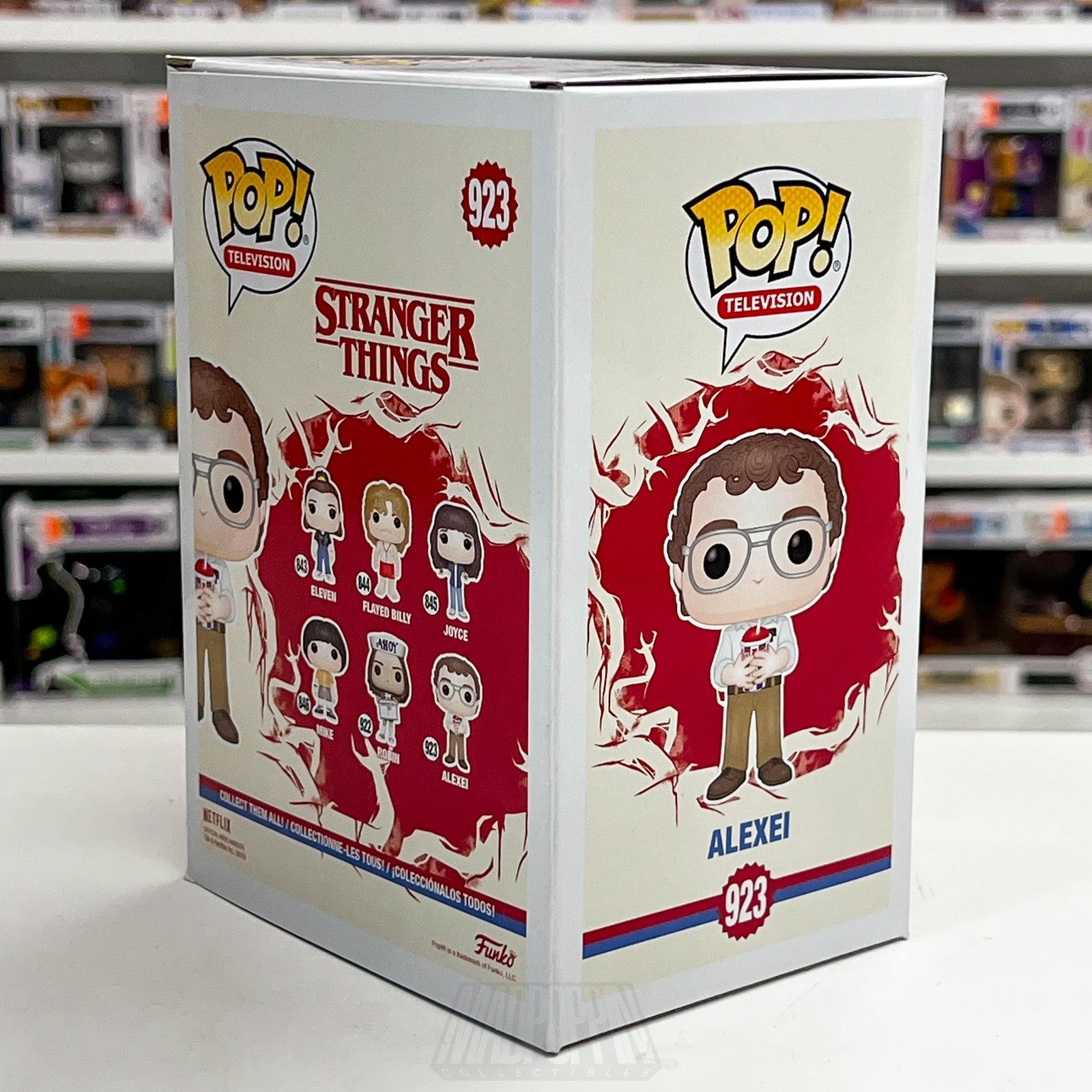 Funko Pop Television Stranger Things Alexei 923 Vinyl Figure Horror Sc-Fi TV Toy4
