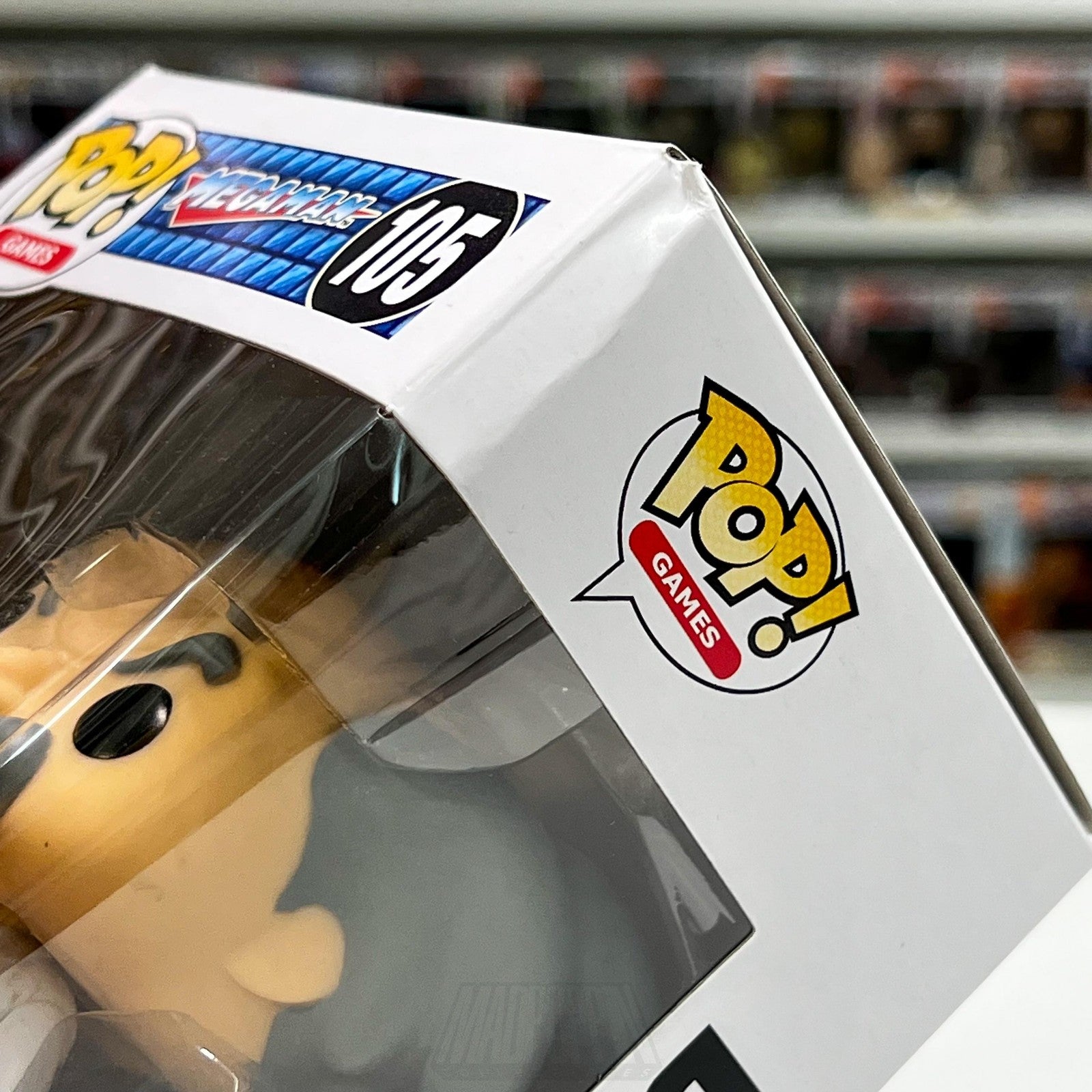 Funko Pop! Games Mega Man Dr. Wily #105 Vinyl Figure New Video Game Capcom Toy