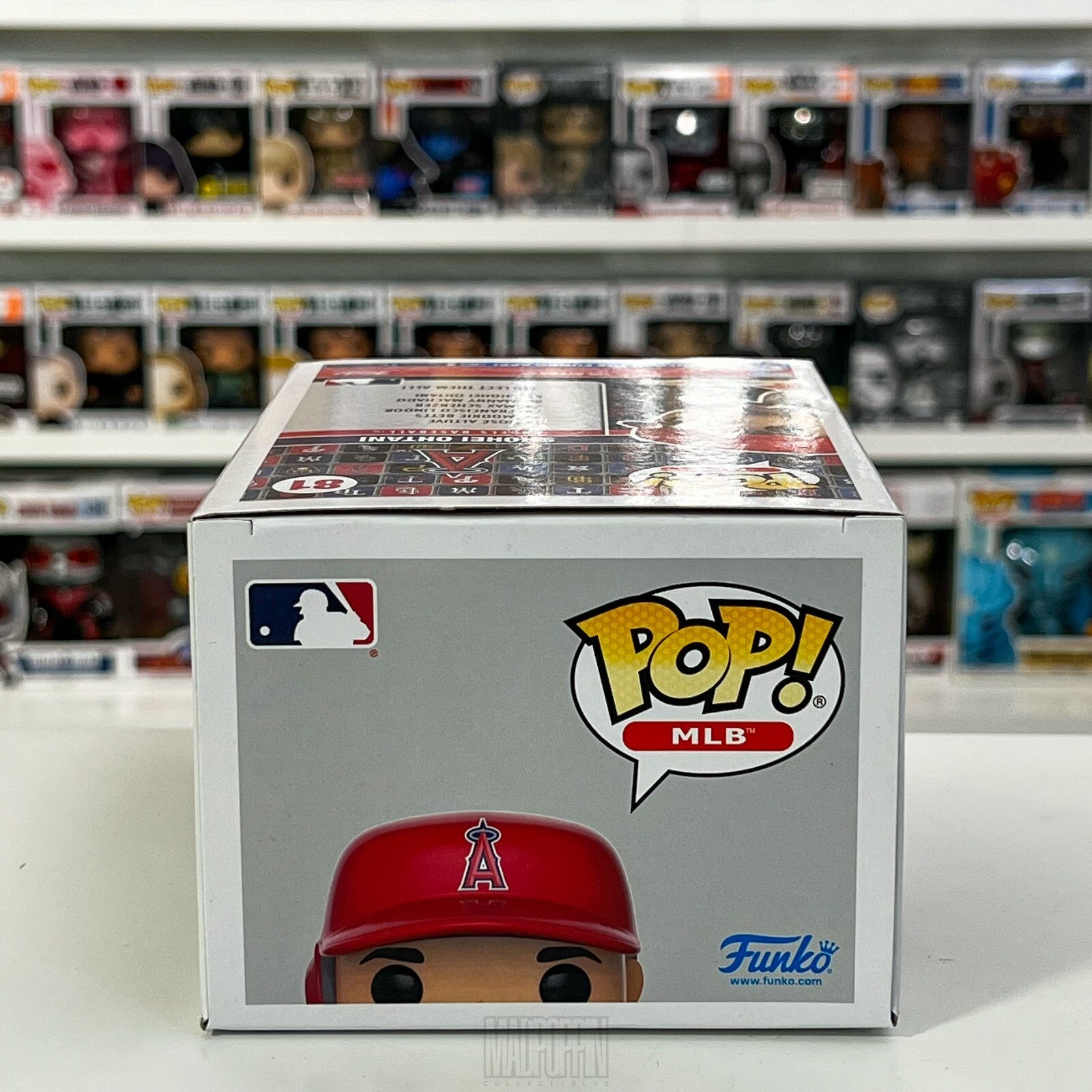 Funko Pop MLB Baseball Los Angeles Angels Shohei Ohtani Batting Vaulte